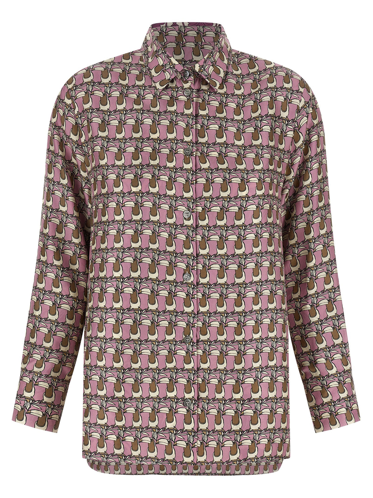 Max Mara Multicolor Silk Women's Blouse