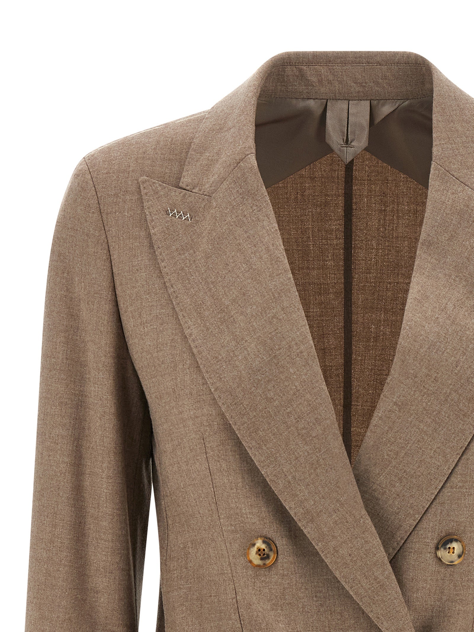 Max Mara Beige Cashmere Women's Blazer