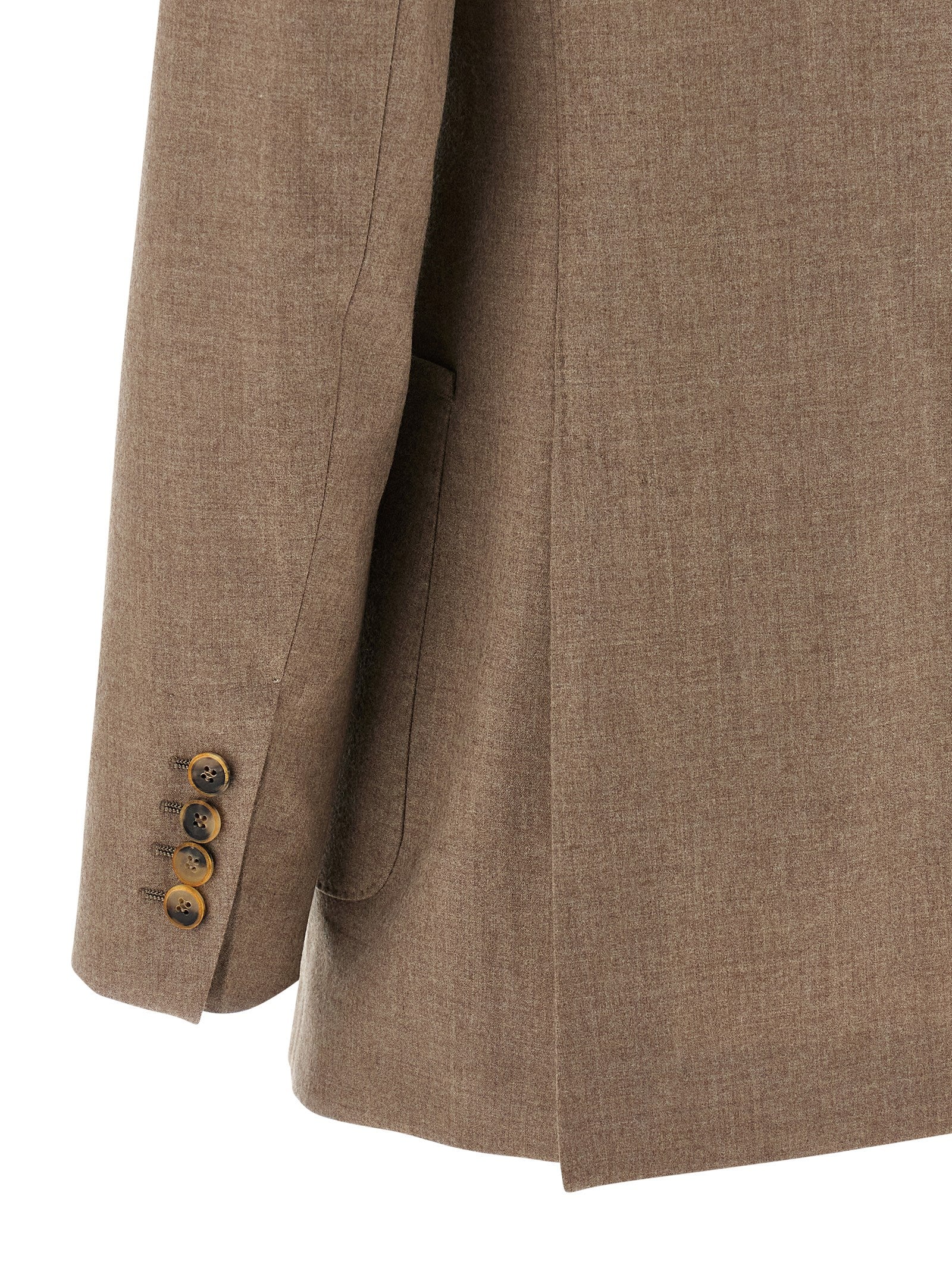 Max Mara Beige Cashmere Women's Blazer