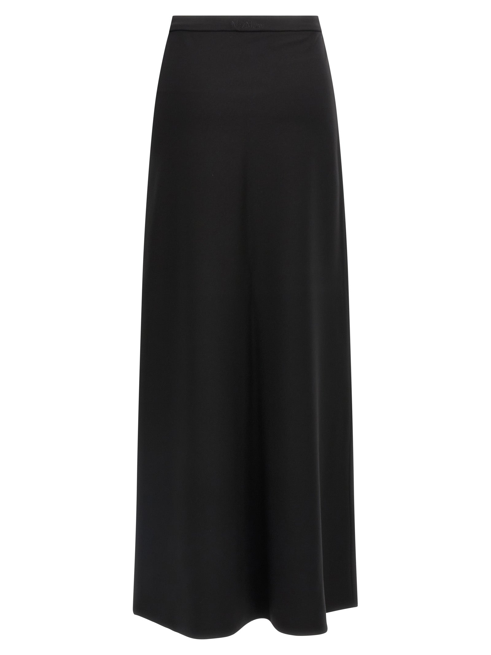 Max Mara Black Viscose Mini Women's Skirt