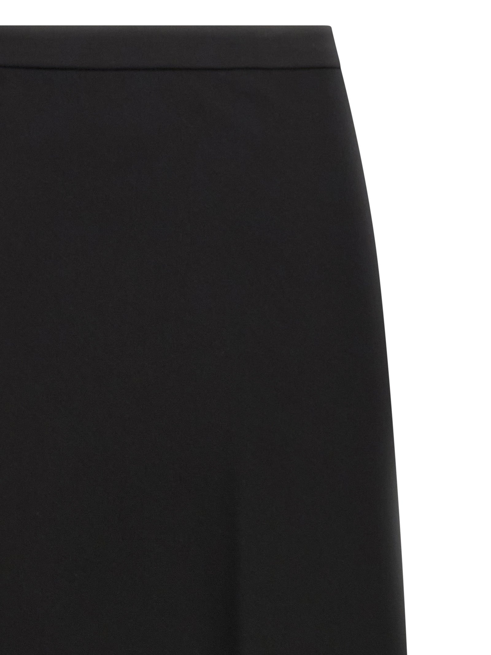 Max Mara Black Viscose Mini Women's Skirt