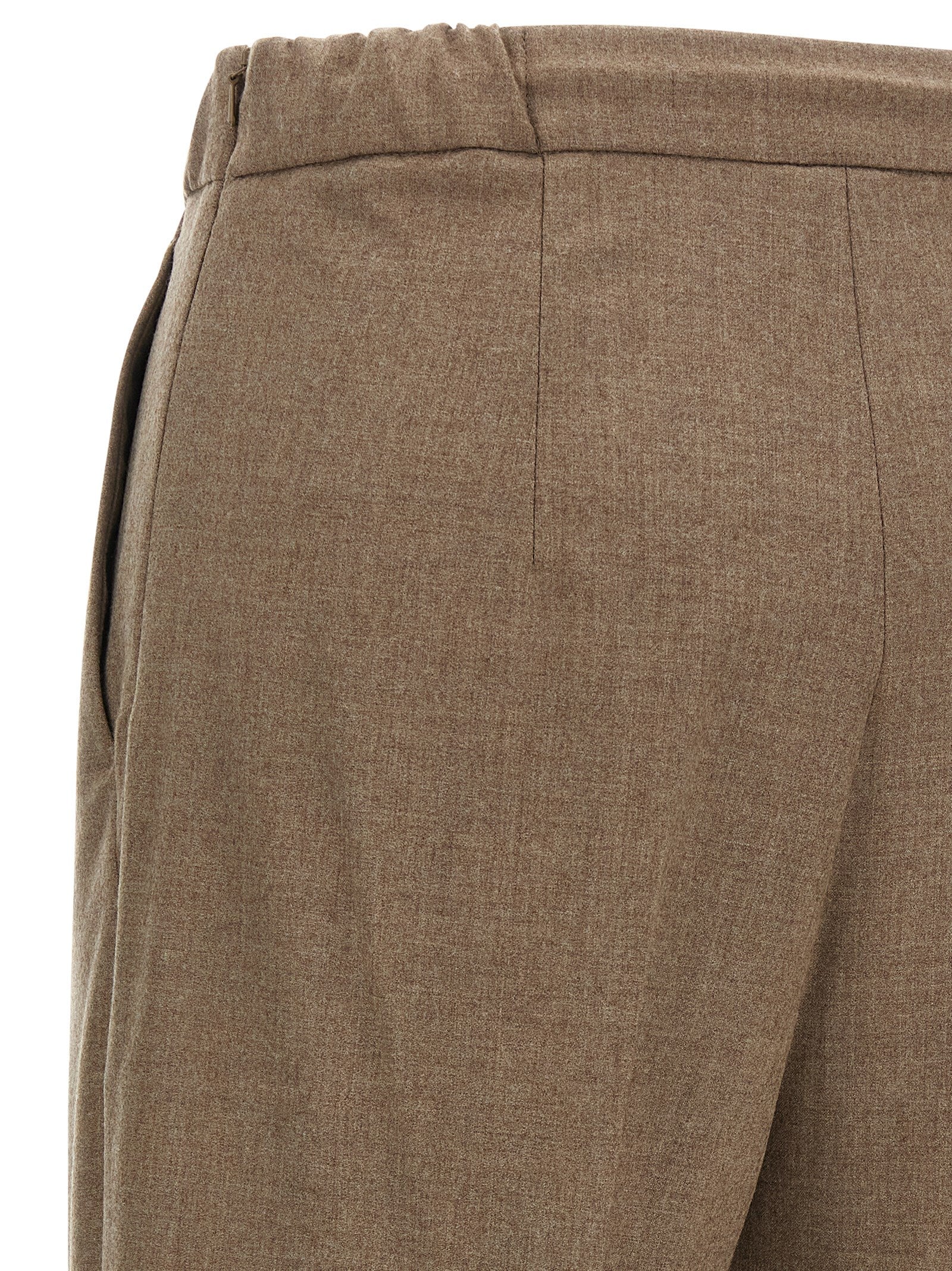 Max Mara Gray Cashmere Casual Women's Pants