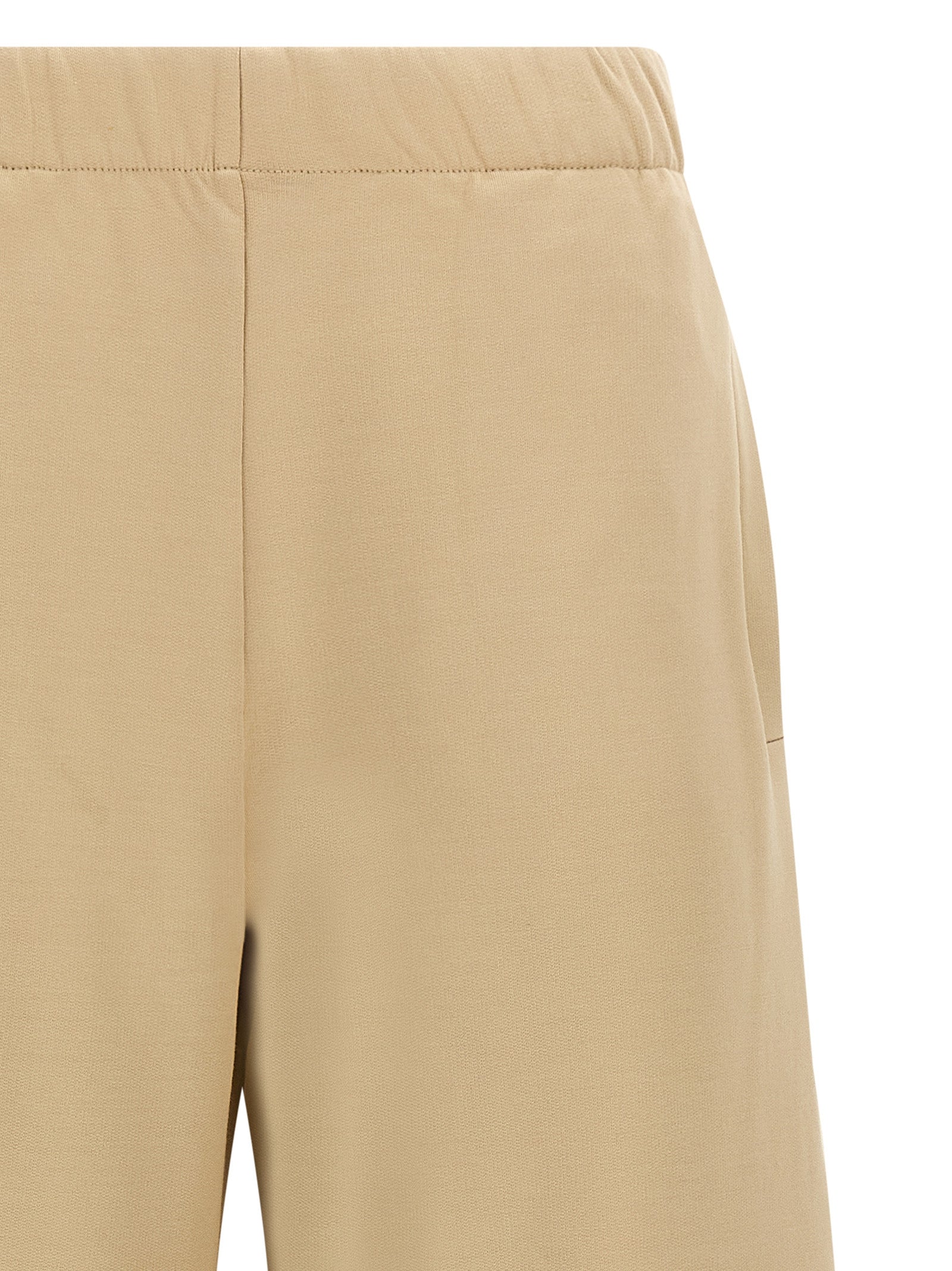 Max Mara Brown Silk Casual Women's Pants