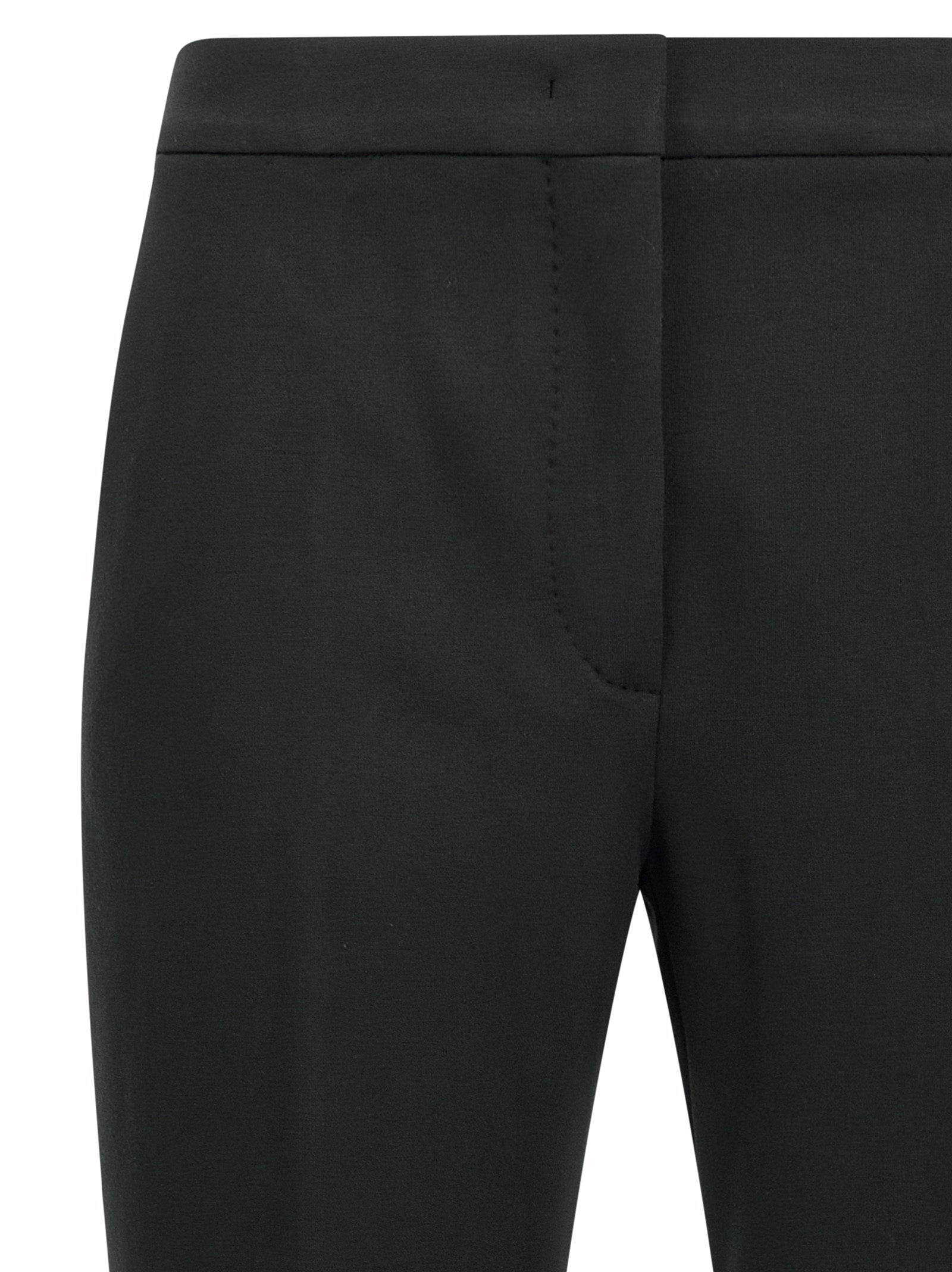 Max Mara Black Viscose Casual Women's Pants