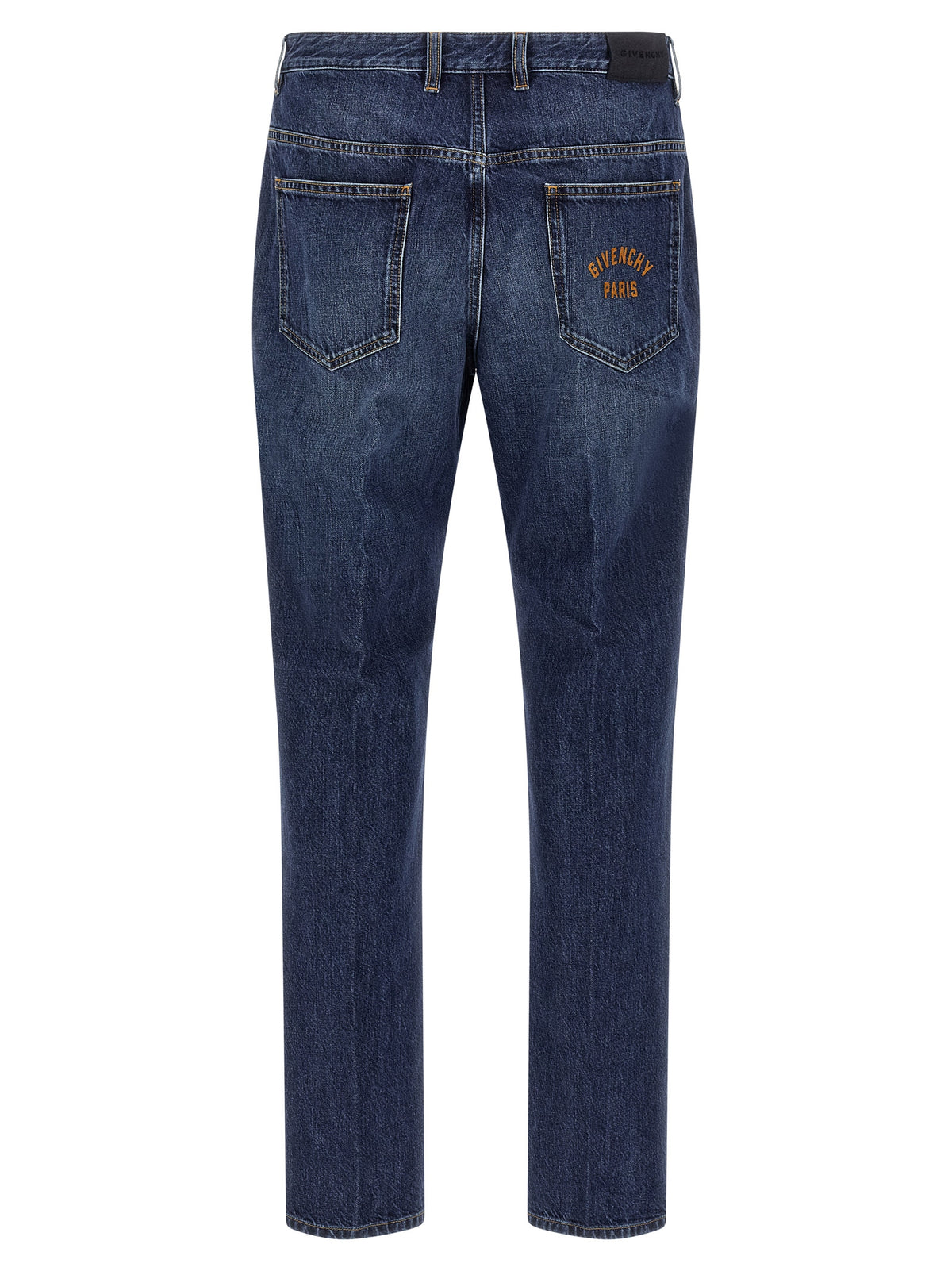 Givenchy Blue Cotton Straight-Leg Men's Jeans