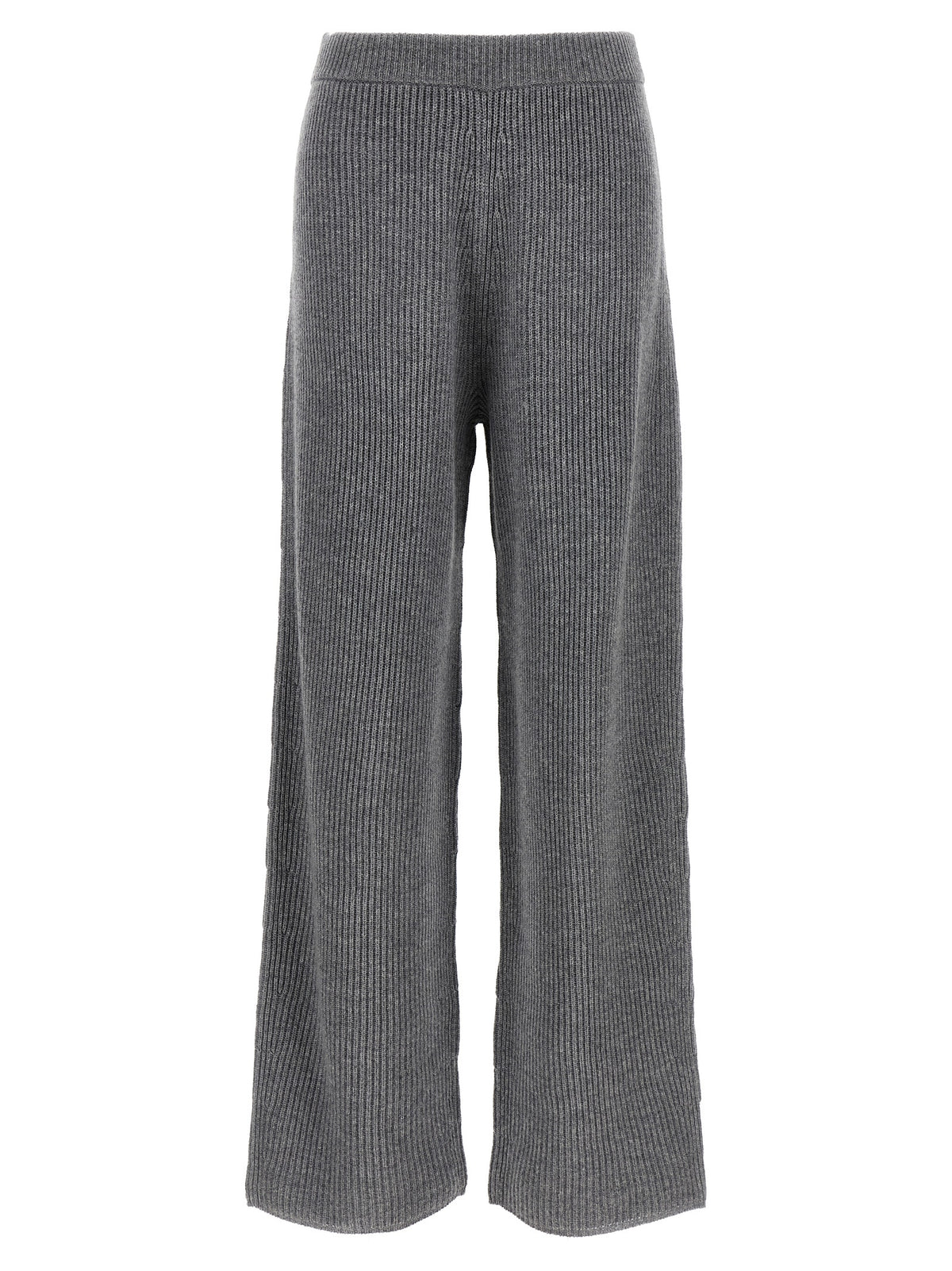 Sportmax Gray Wool Casual Women's Pants