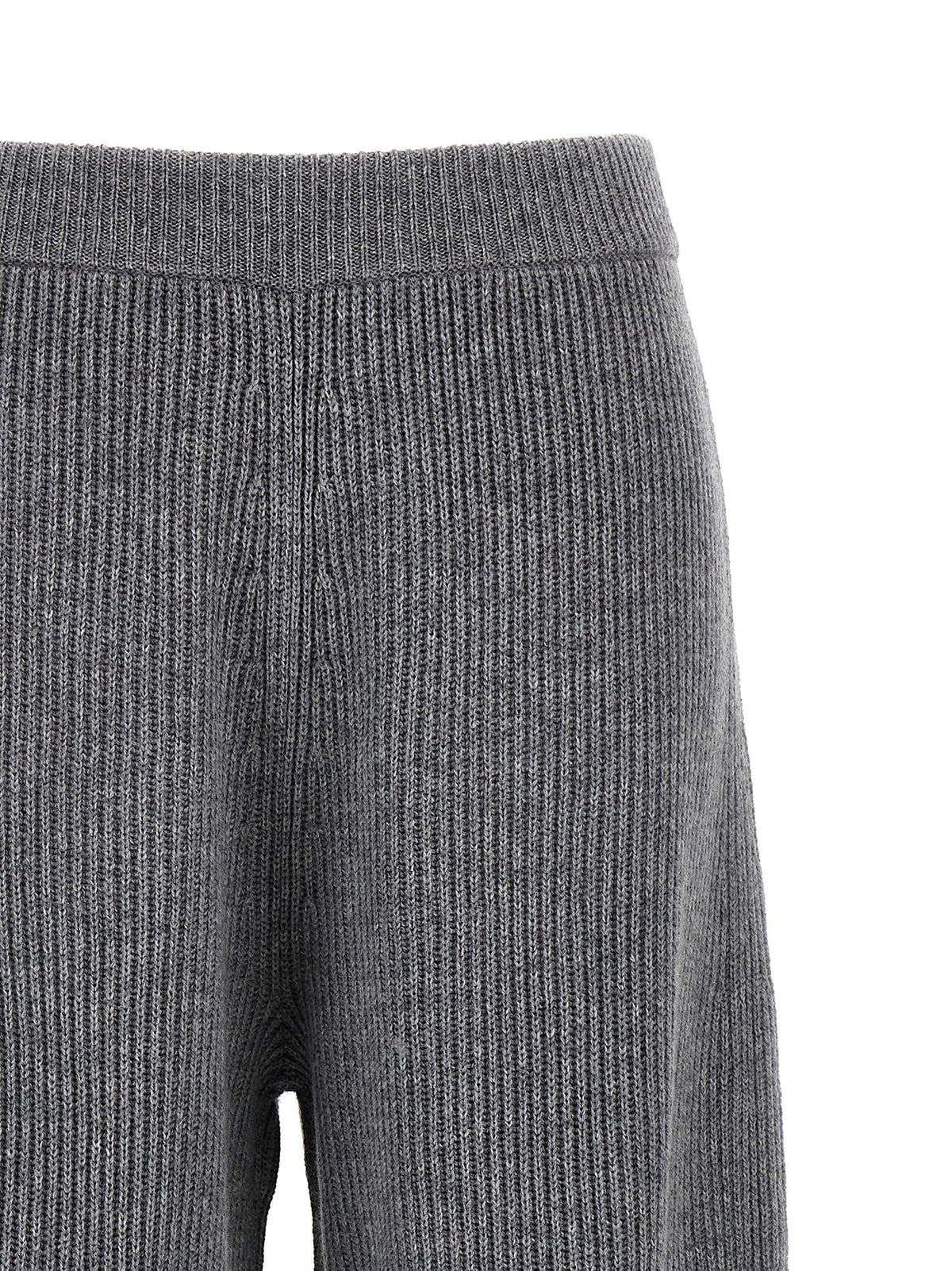 Sportmax Gray Wool Casual Women's Pants