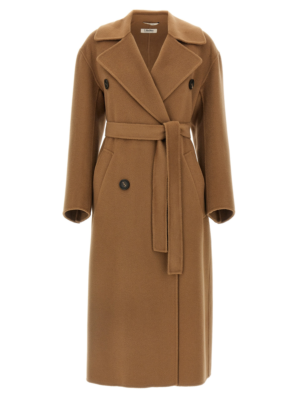 S Max Mara Brown Virgin Wool Women