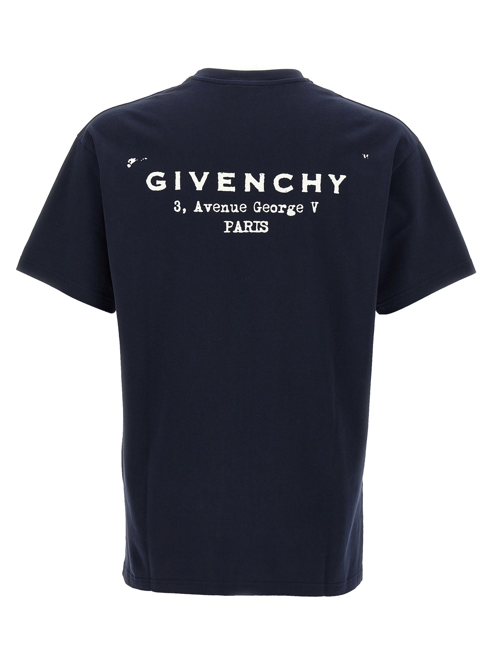 Givenchy Blue Cotton Men's T-Shirt