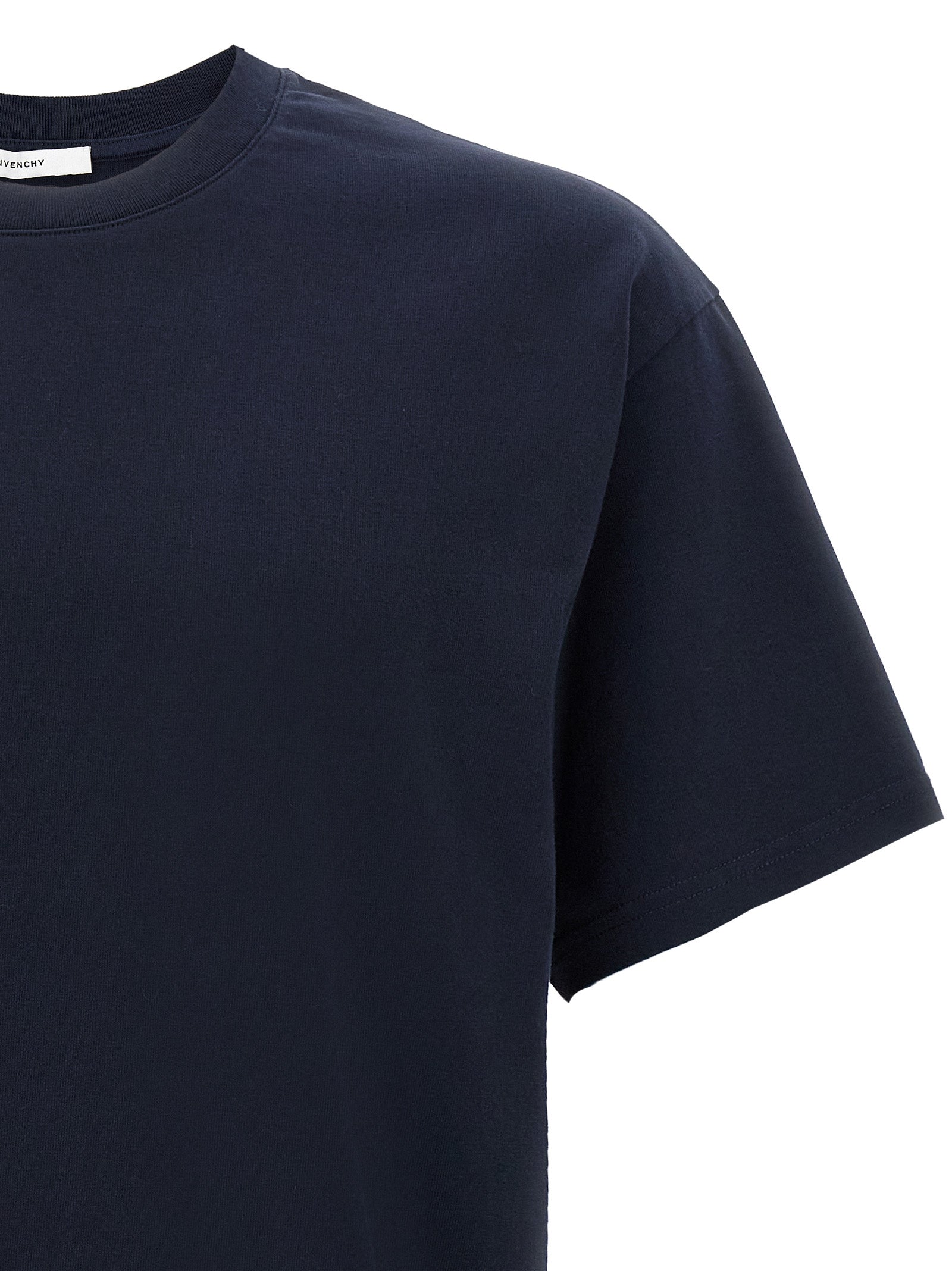 Givenchy Blue Cotton Men's T-Shirt