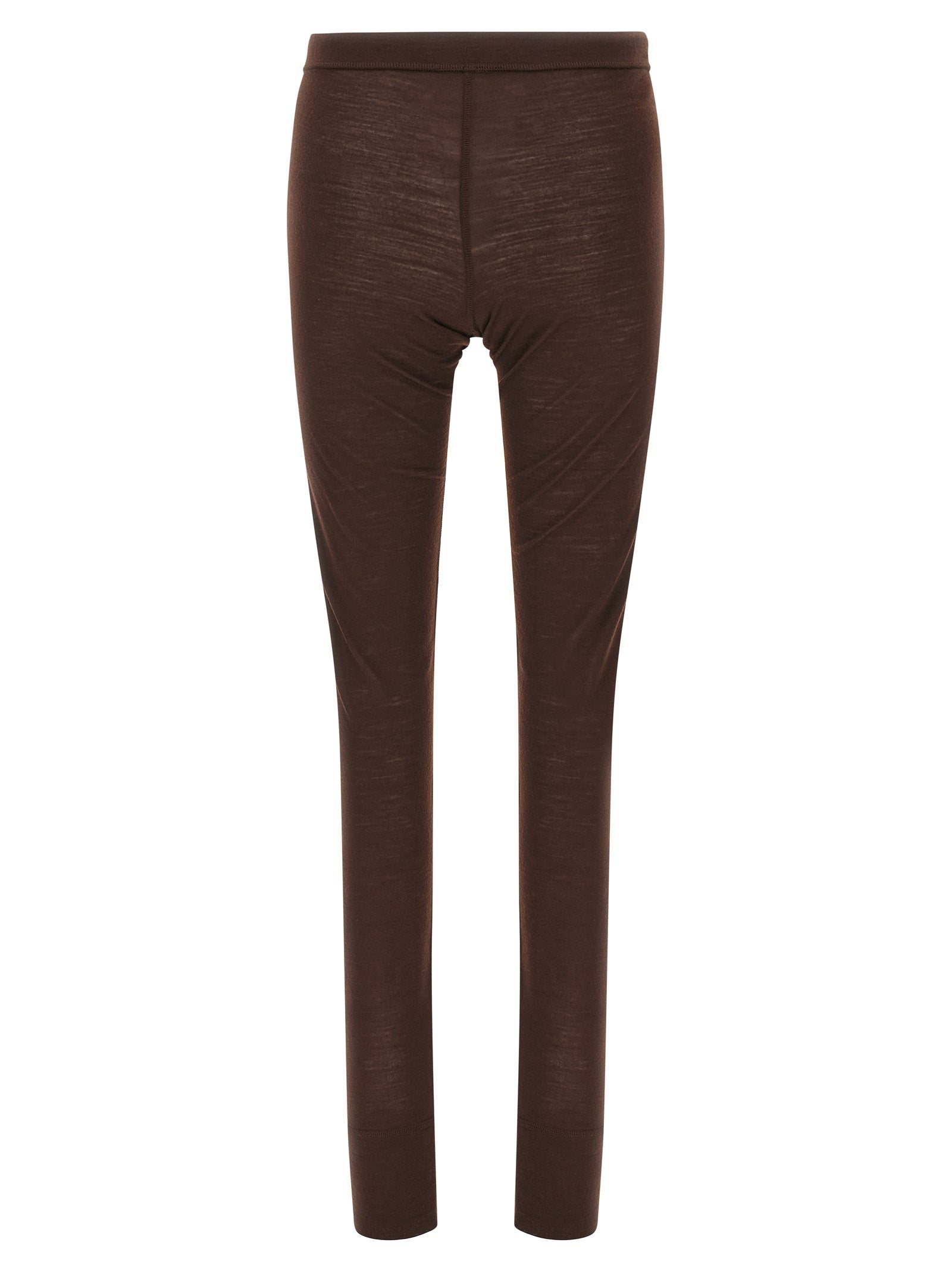 Jil Sander Bordeaux Polyester Women's Leggings