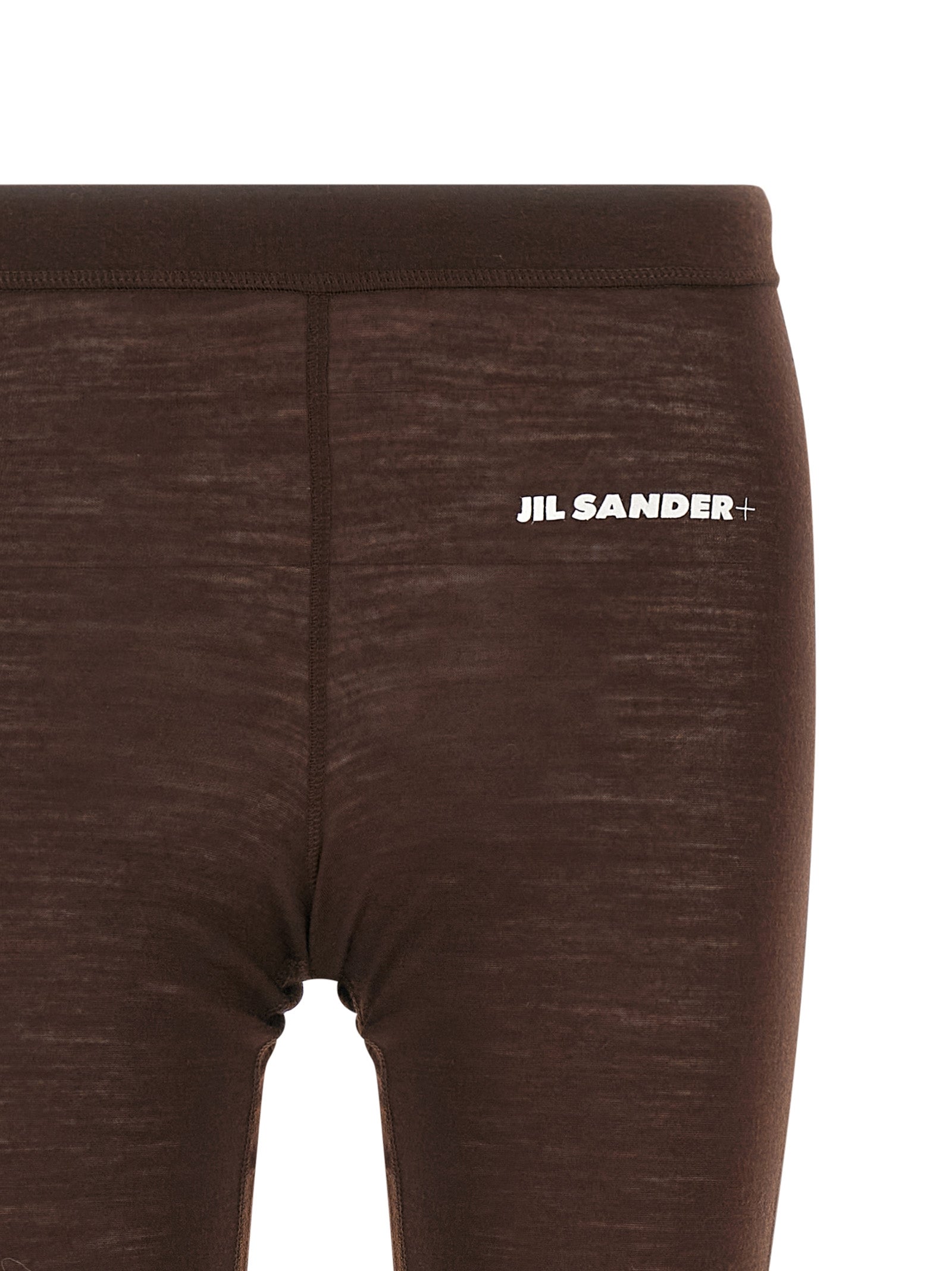 Jil Sander Bordeaux Polyester Women's Leggings