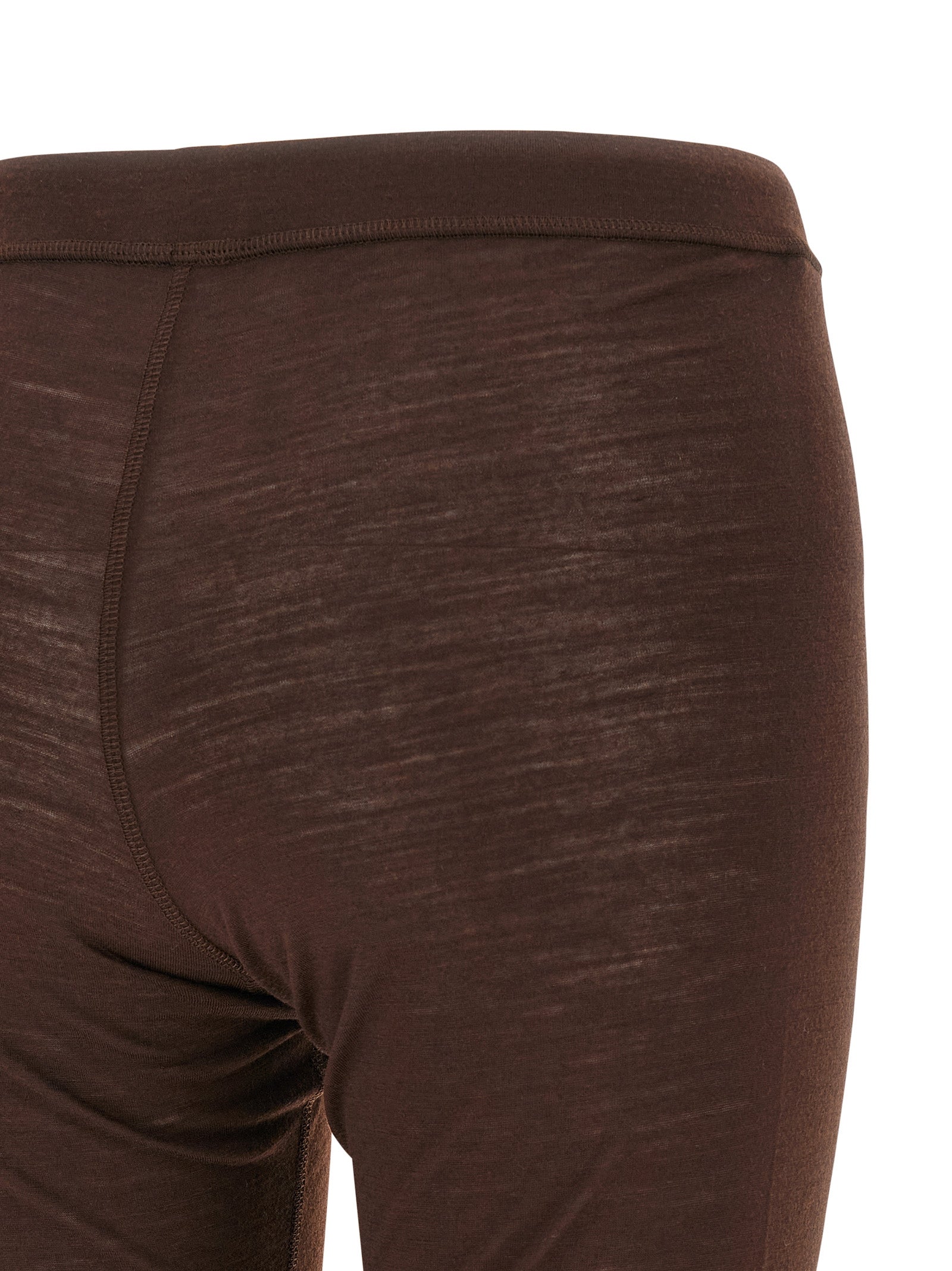 Jil Sander Bordeaux Polyester Women's Leggings