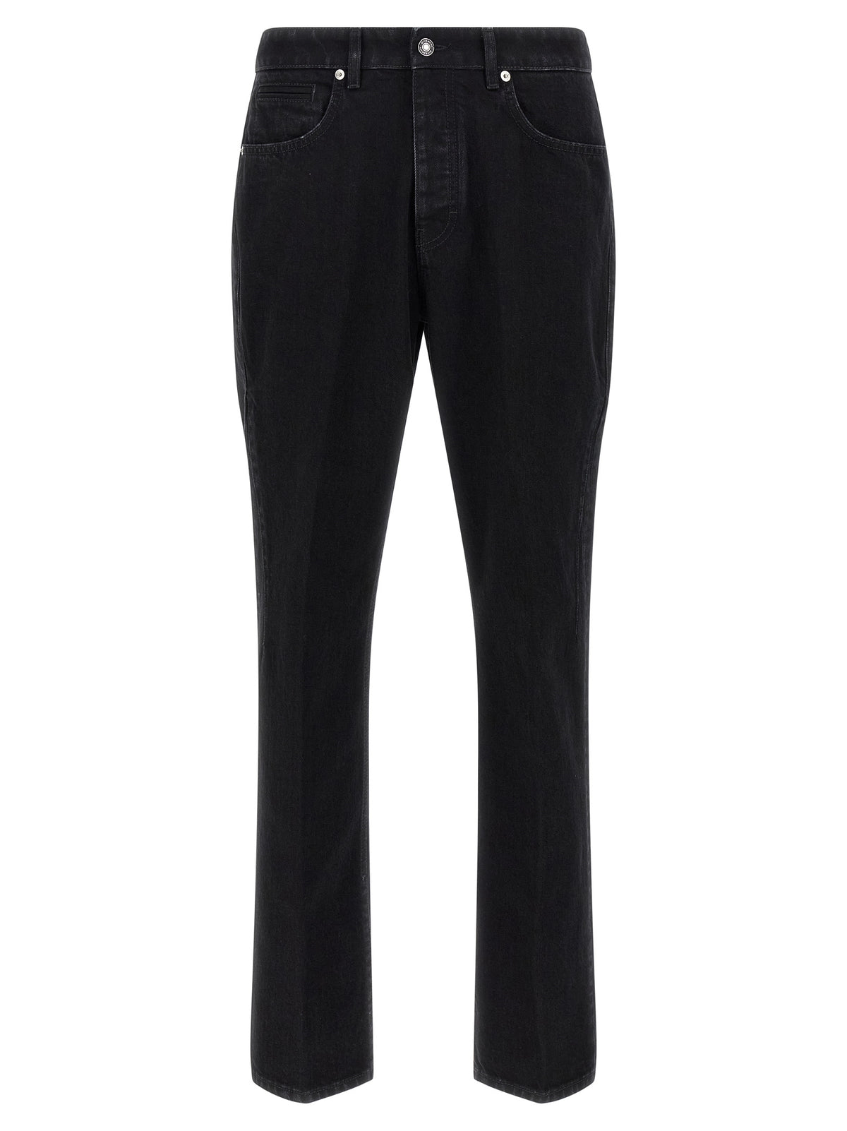 Givenchy Black Cotton Straight-Leg Men's Jeans