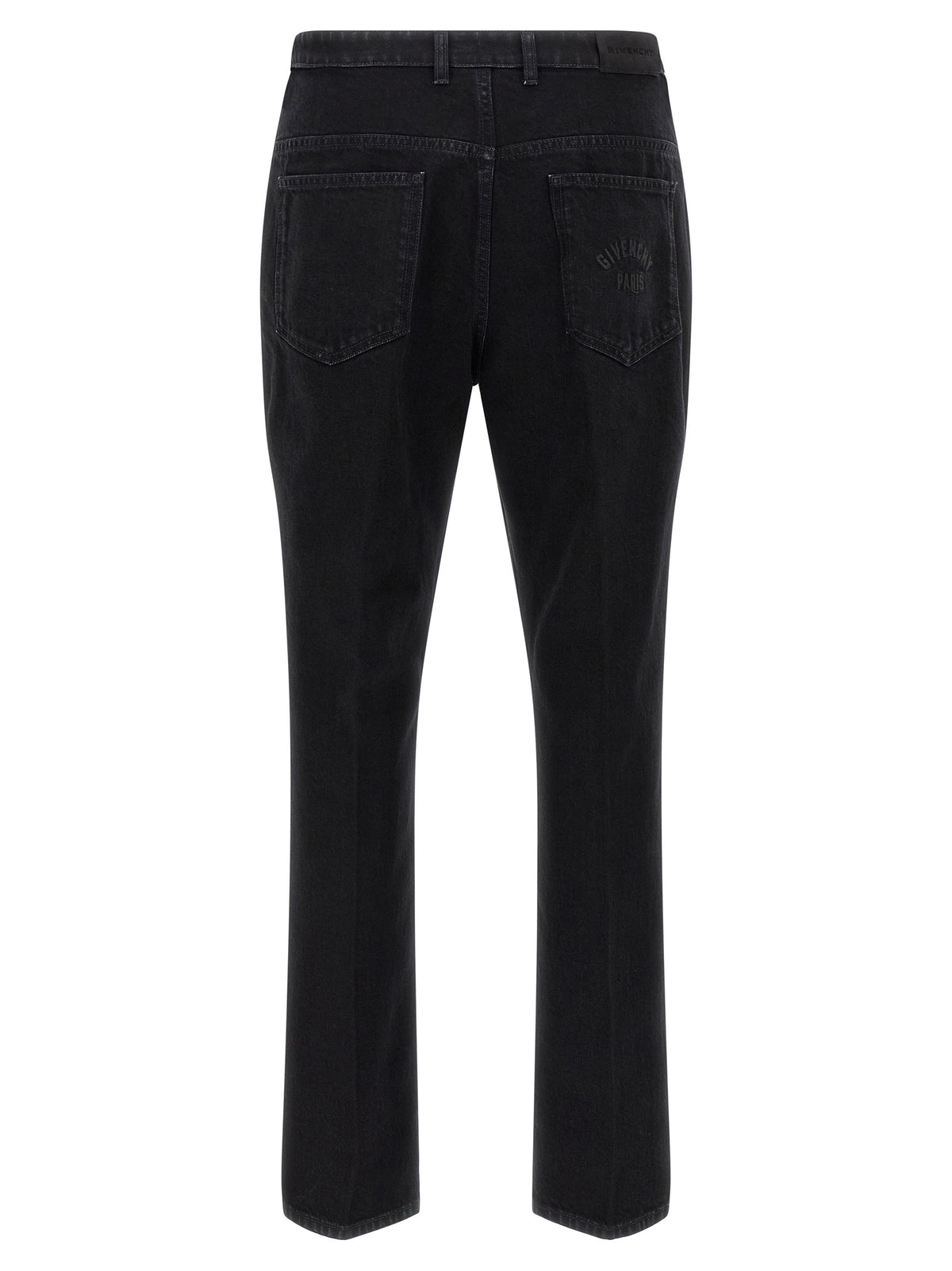 Givenchy Black Cotton Straight-Leg Men's Jeans