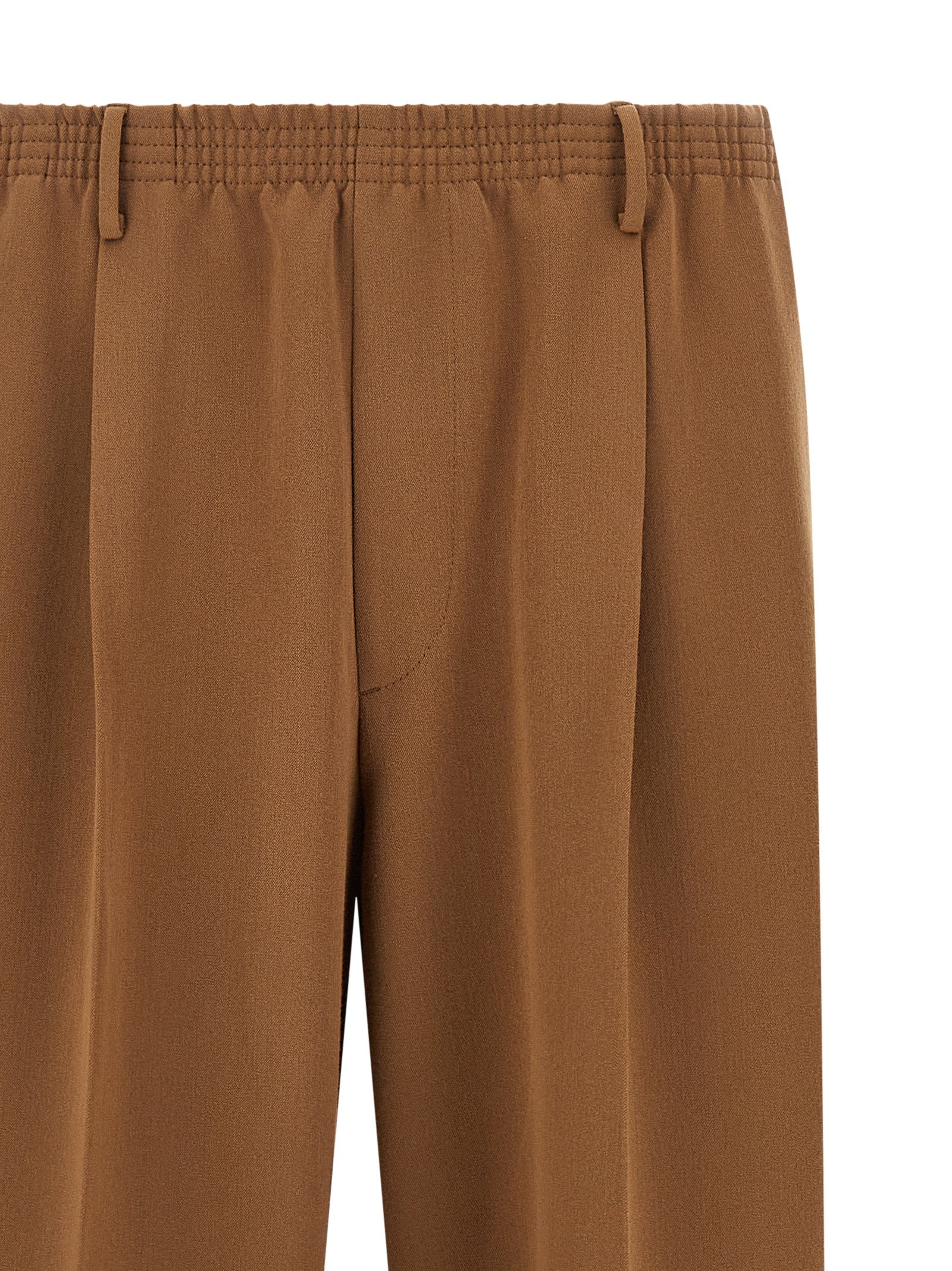 CELLAR DOOR Brown Polyester Casual Men's Pants