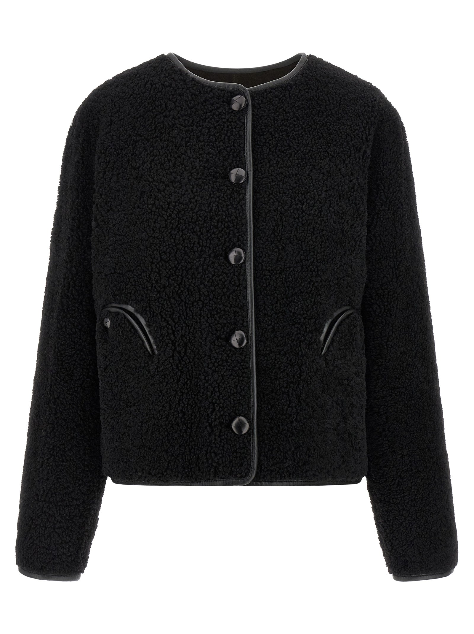 Blazé Milano Black Lamb Leather Shell Women's Jacket