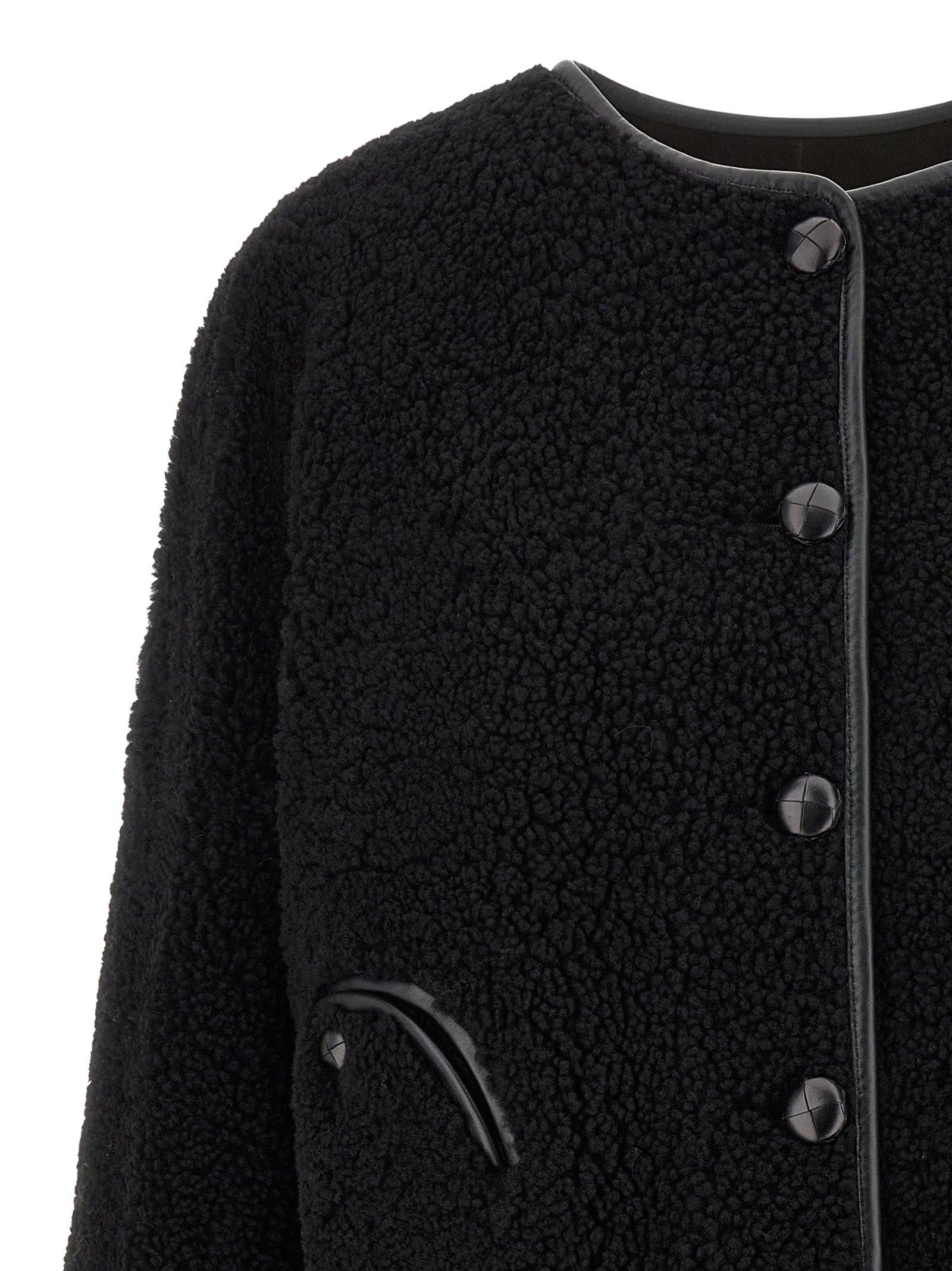Blazé Milano Black Lamb Leather Shell Women's Jacket