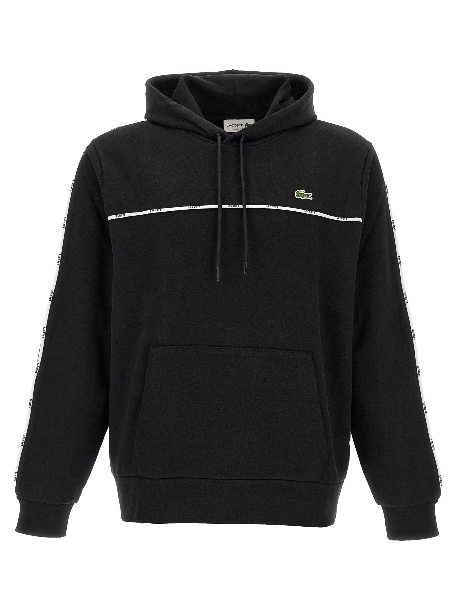 Lacoste Black Cotton Men's Sweatshirt