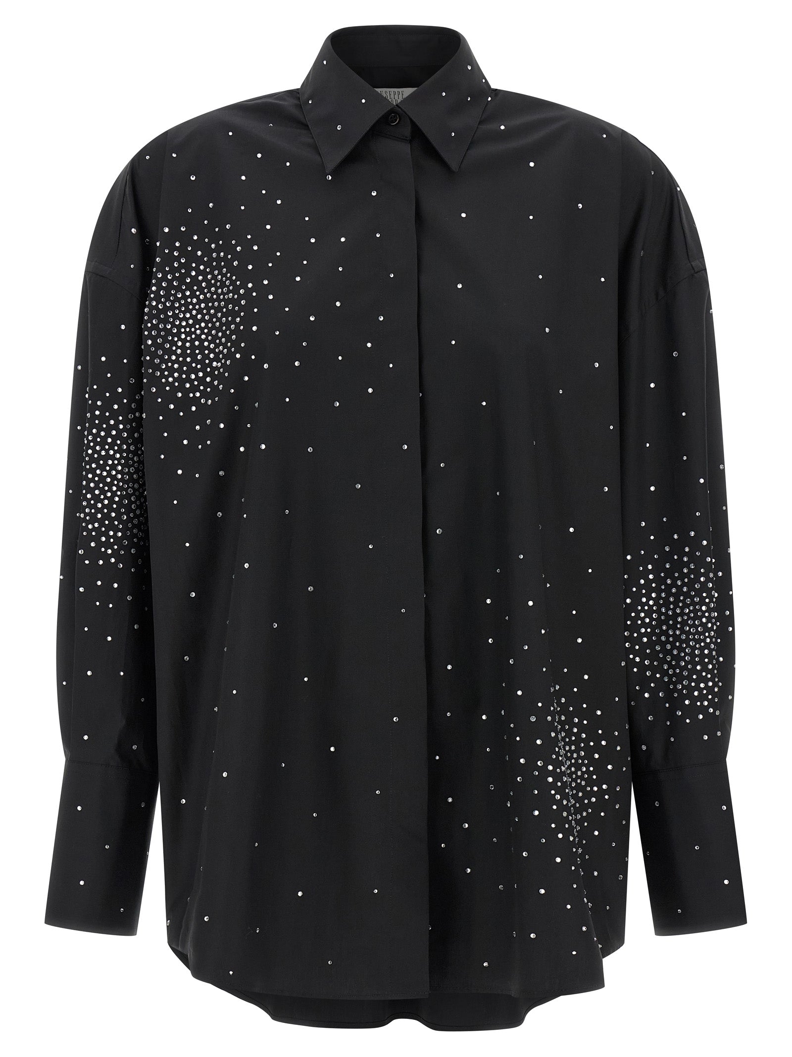 Giuseppe Di Morabito Black Cotton Women's Blouse