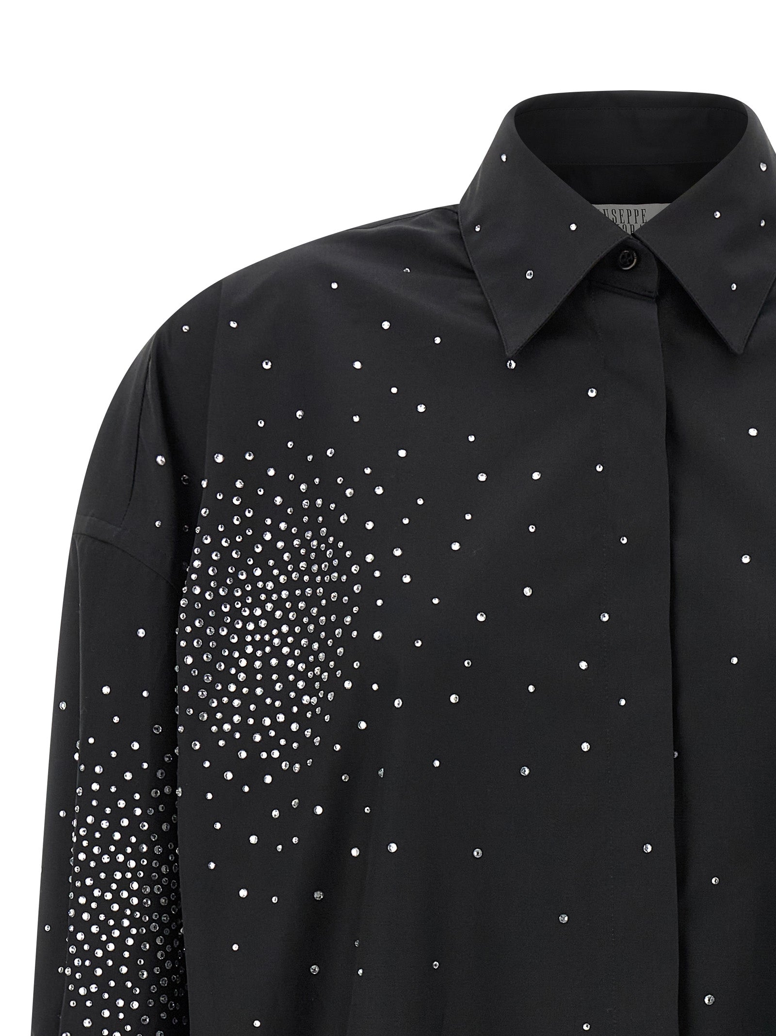 Giuseppe Di Morabito Black Cotton Women's Blouse