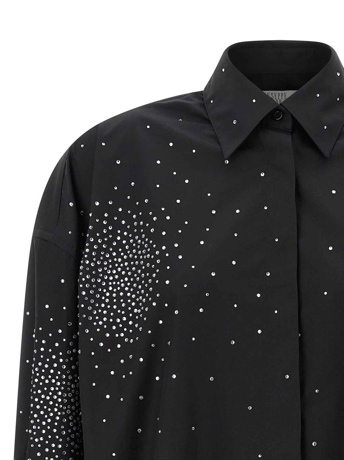 Giuseppe Di Morabito Black Cotton Women's Blouse