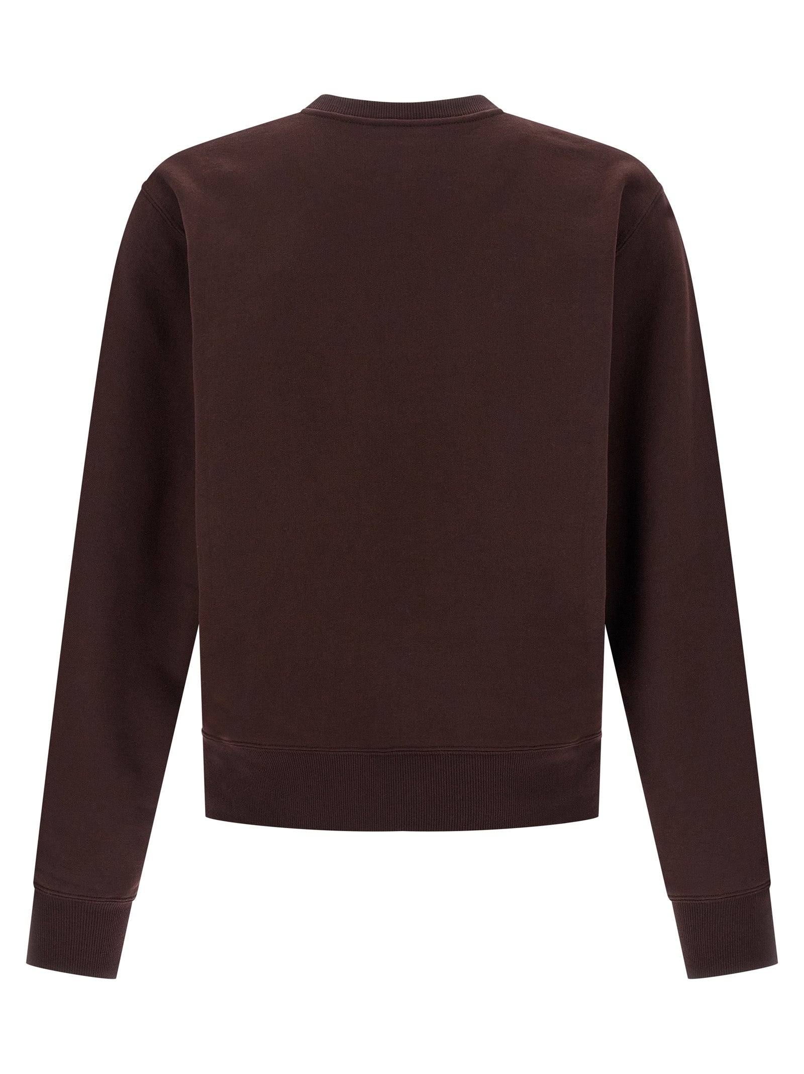 Saint Laurent Bordeaux Cotton Men's Sweatshirt