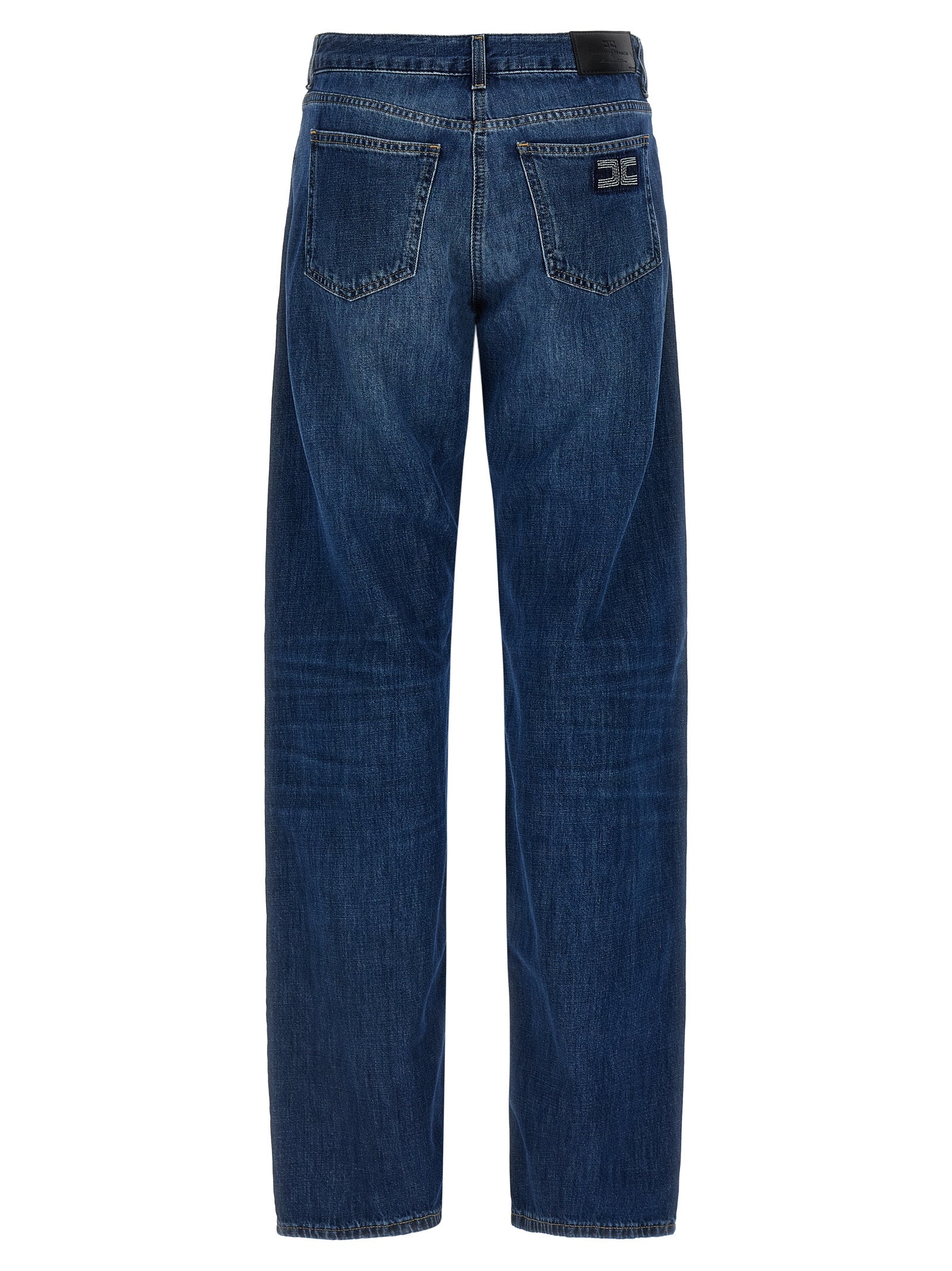 Elisabetta Franchi Blue Cotton Jeans Women's Denim