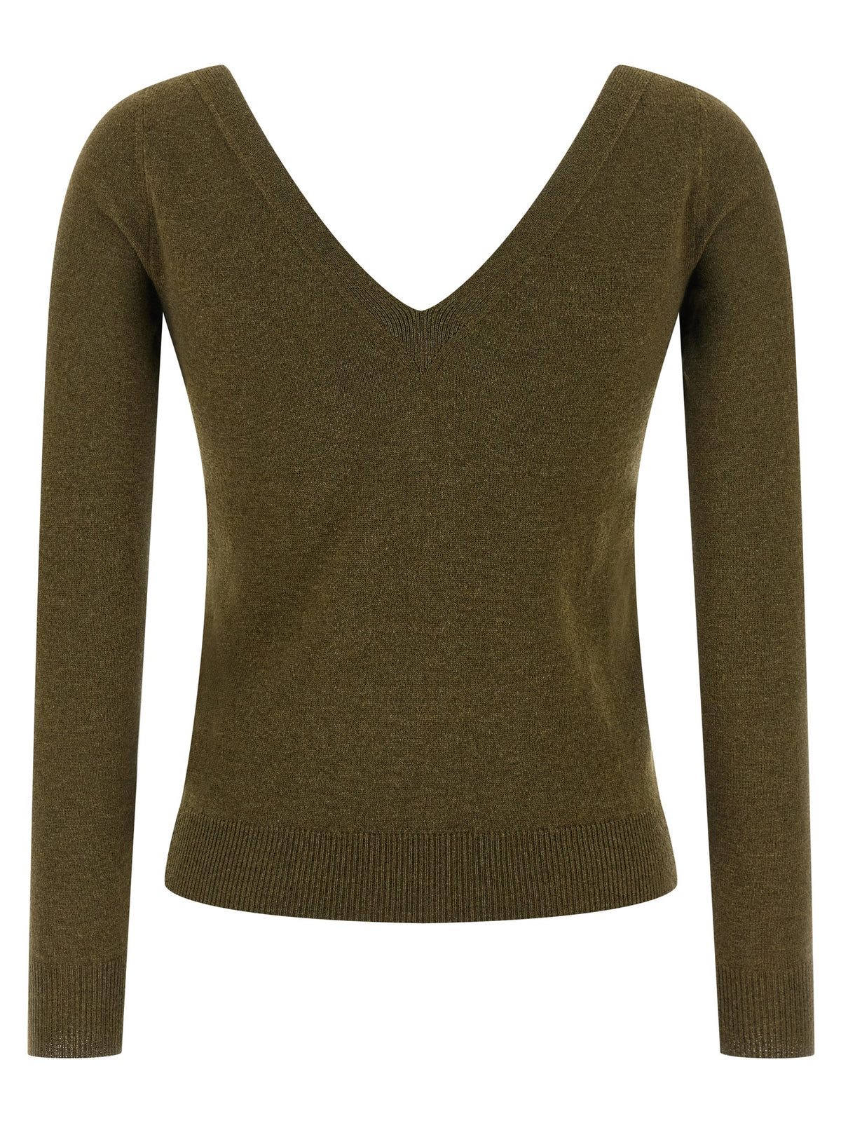 Saint Laurent Bicolor Cashmere Women's Cardigan
