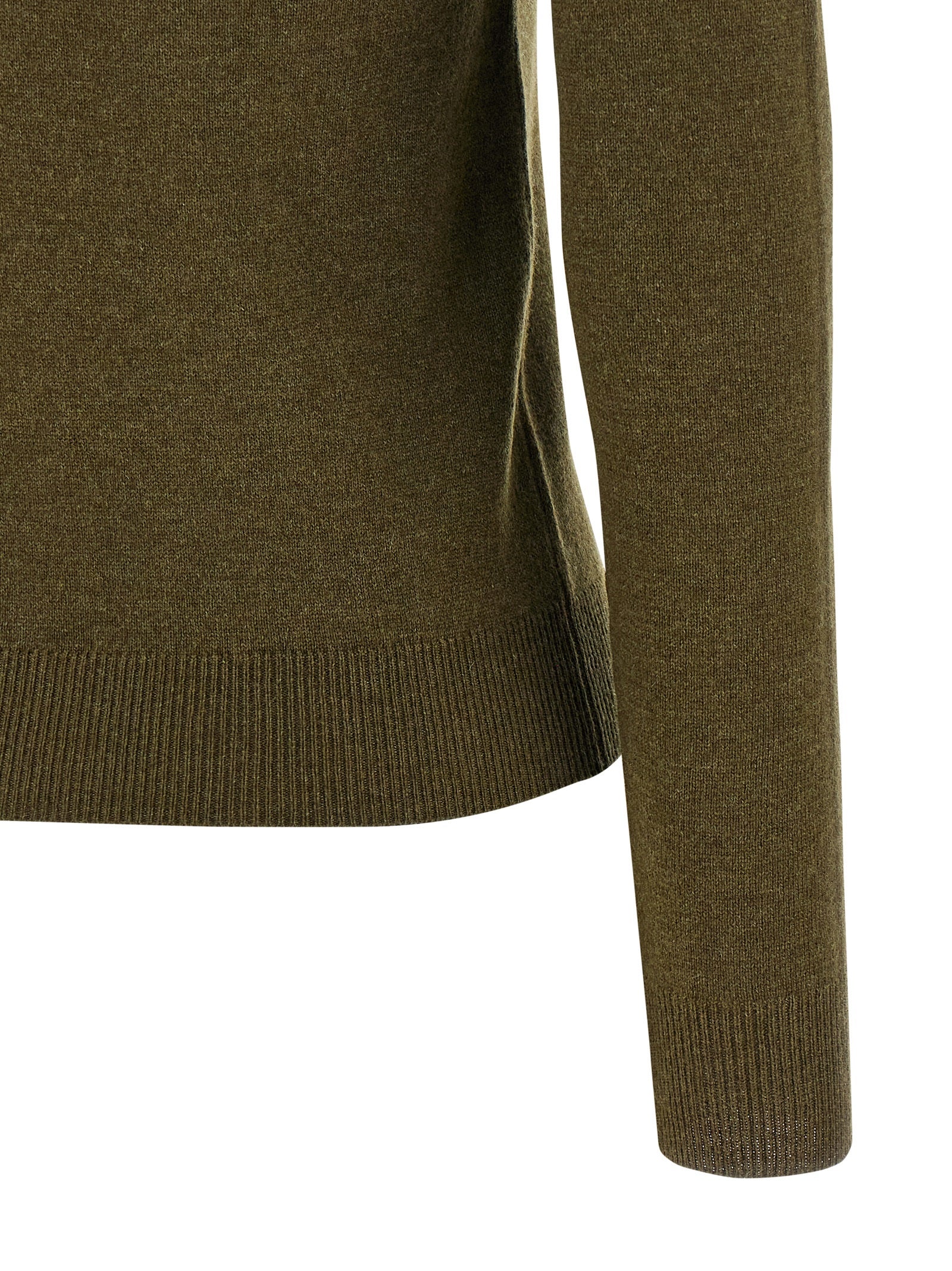 Saint Laurent Bicolor Cashmere Women's Cardigan