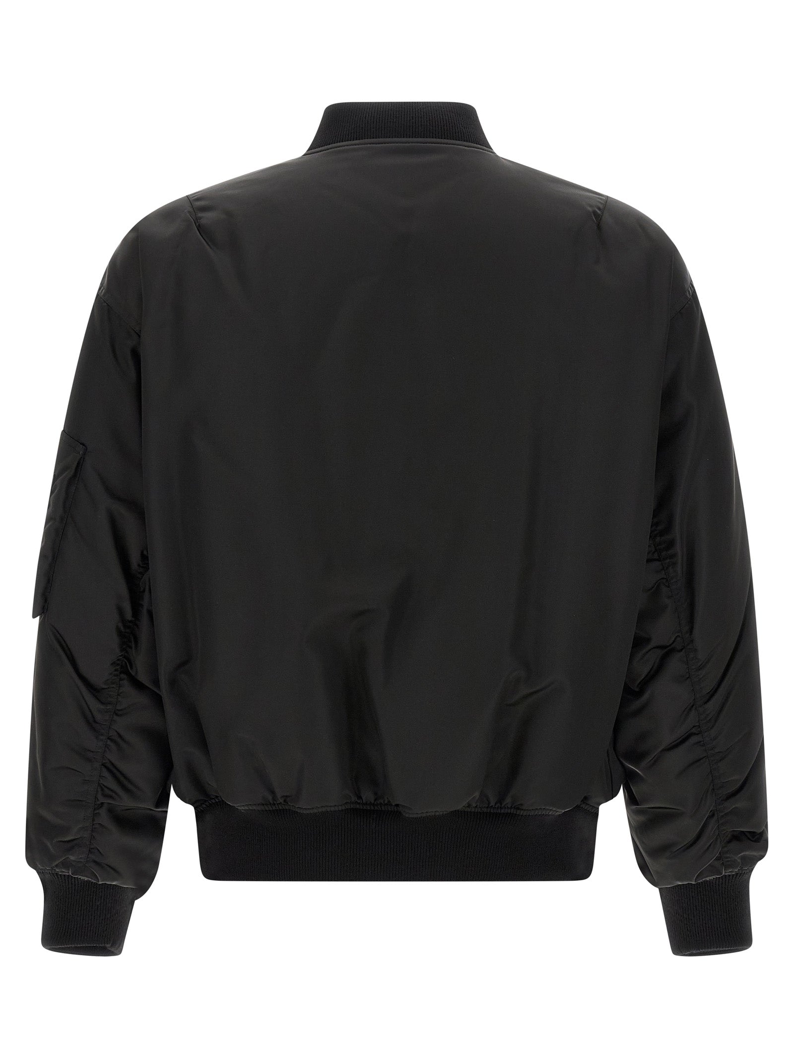 Saint Laurent Black Polyamide Men's Bomber