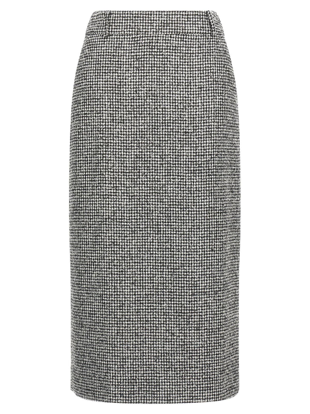 Ermanno Scervino Bicolor Wool Midi Women's Skirt