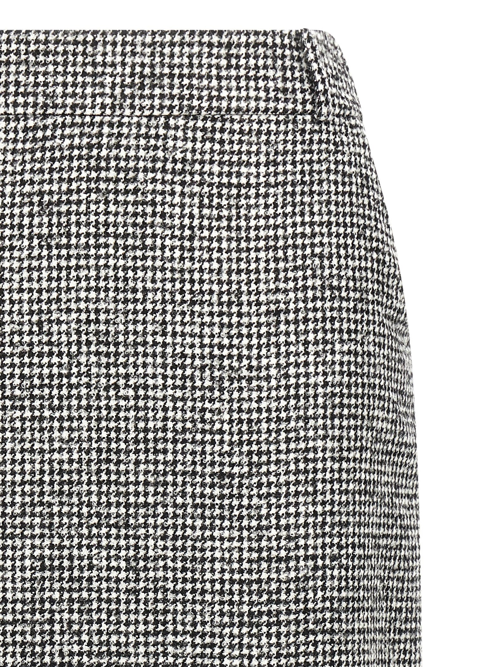 Ermanno Scervino Bicolor Wool Midi Women's Skirt