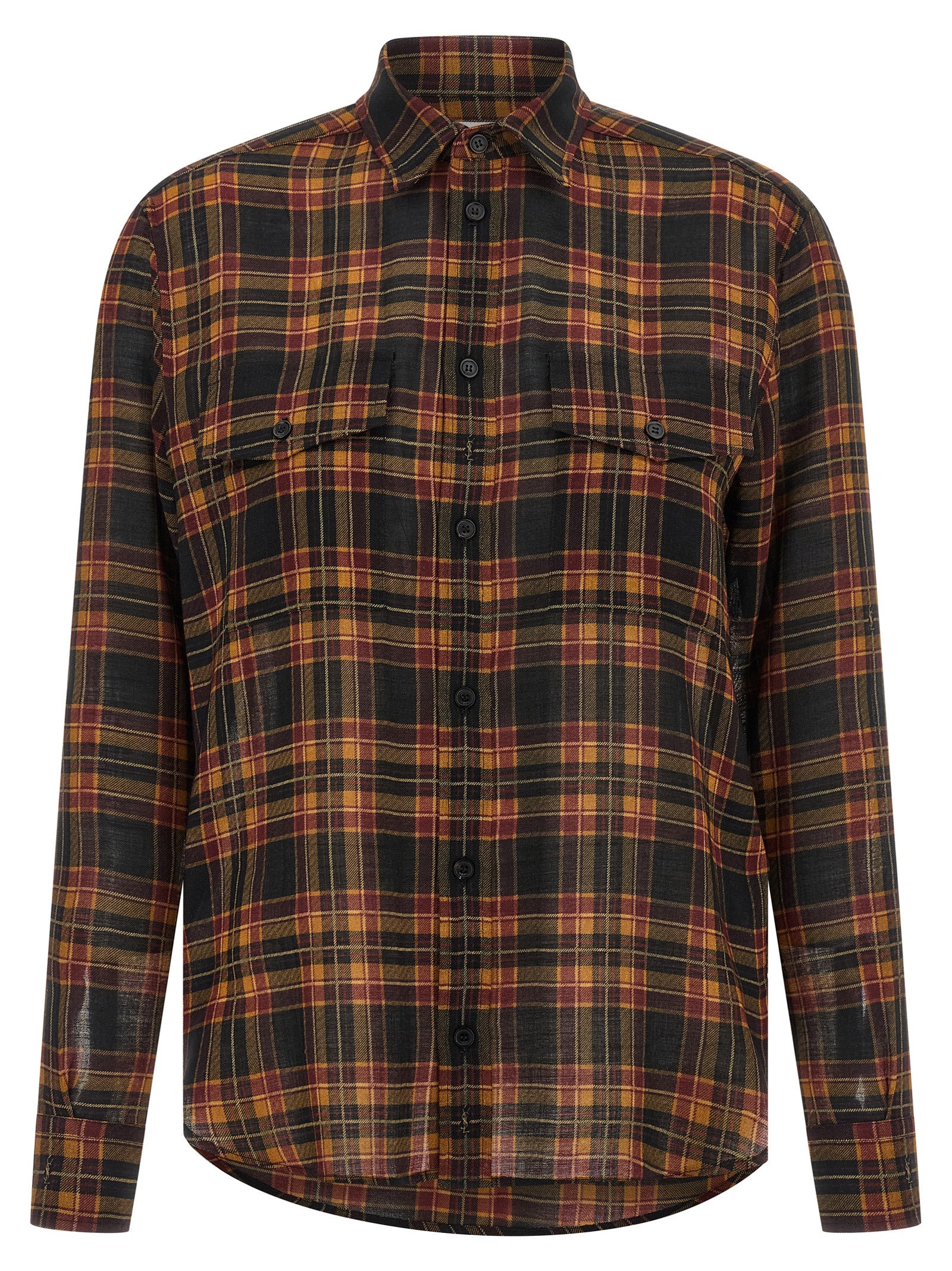 Saint Laurent Multicolor Wool Women's Blouse