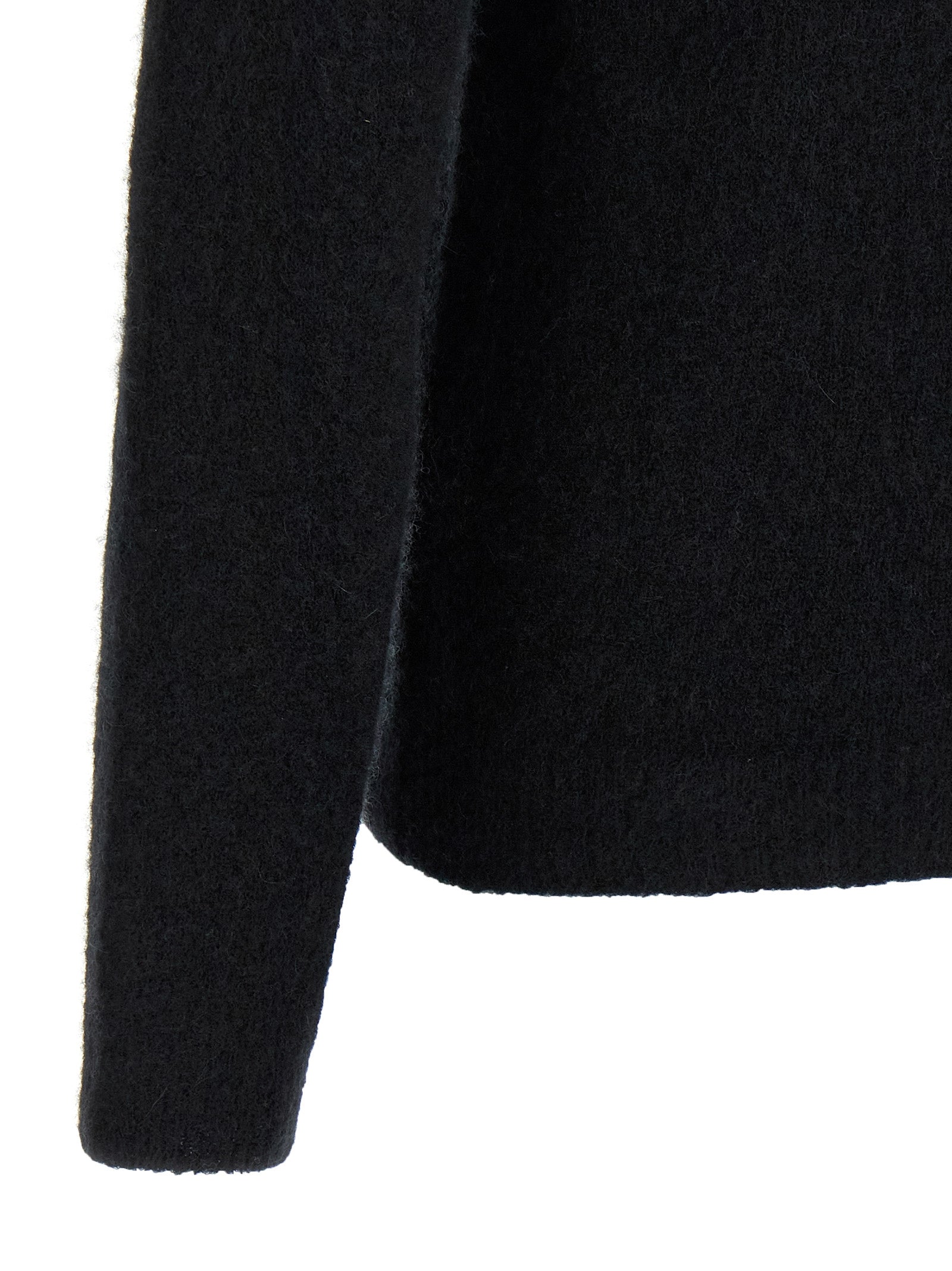 Roberto Collina Black Cashmere Men's Cardigan