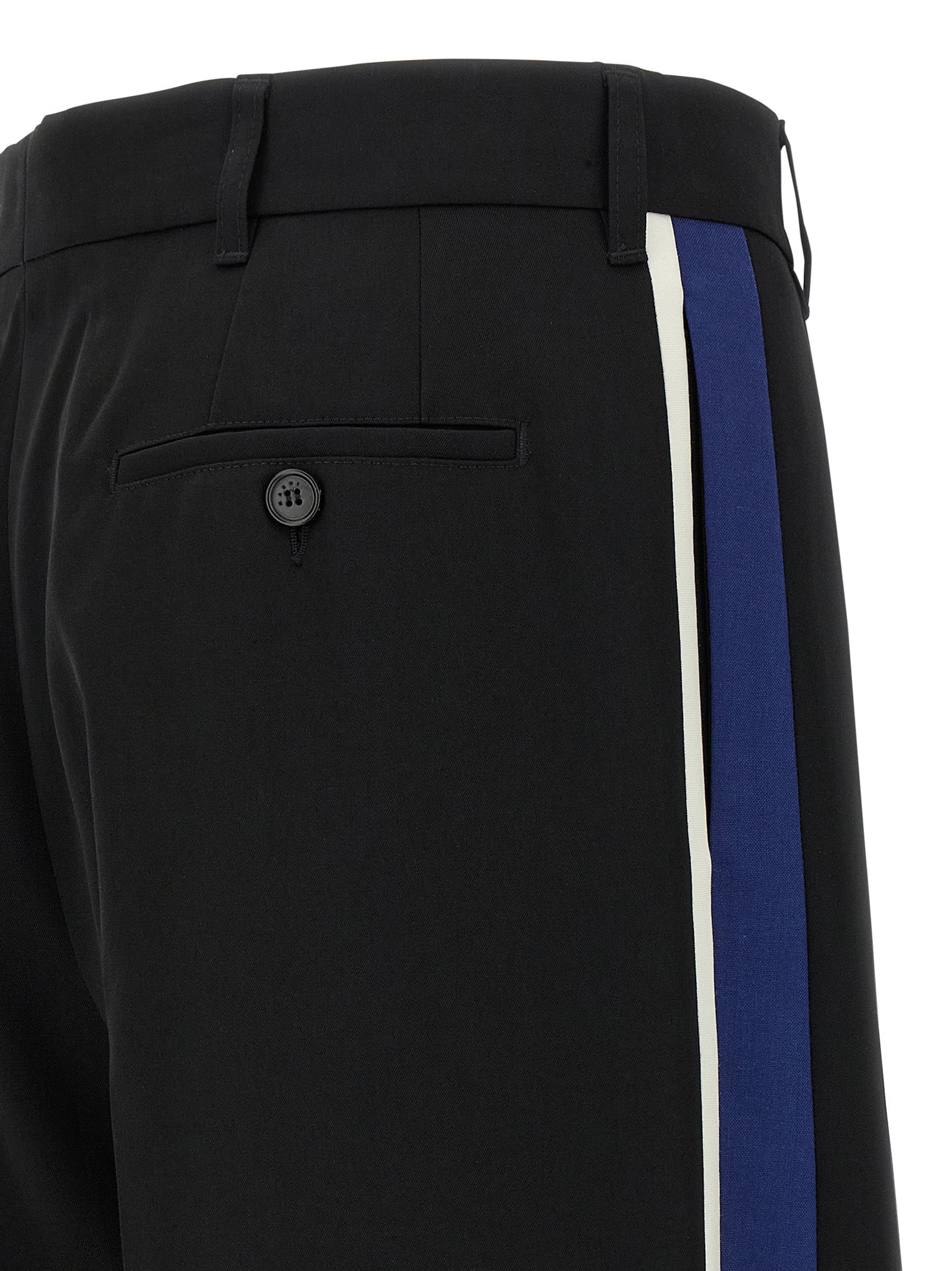 Marni Black Virgin Wool Dress Men's Pants