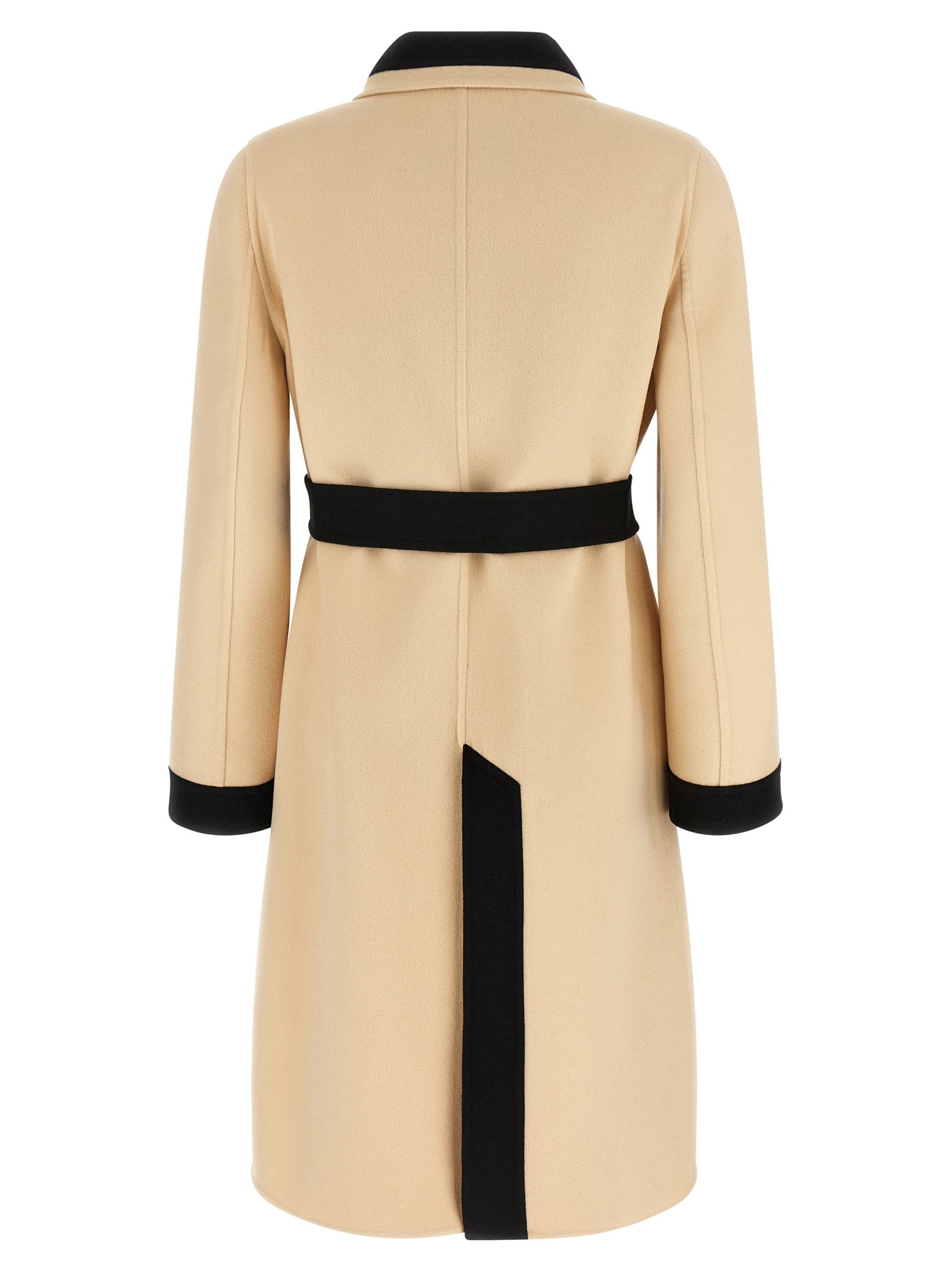 Valentino Garavani Beige Virgin Wool Women's Coat