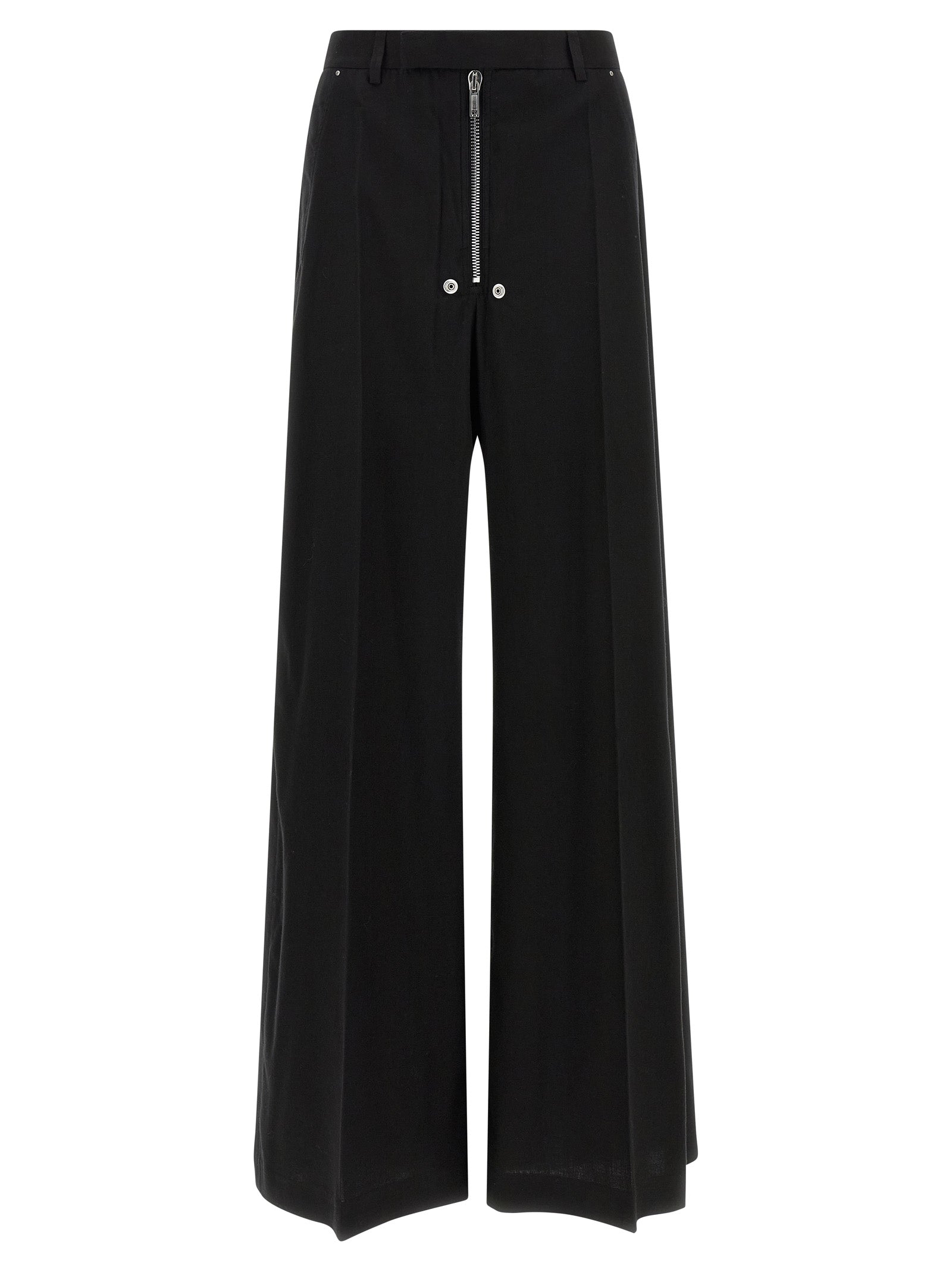 Rick Owens Black Cotton Women's Pants