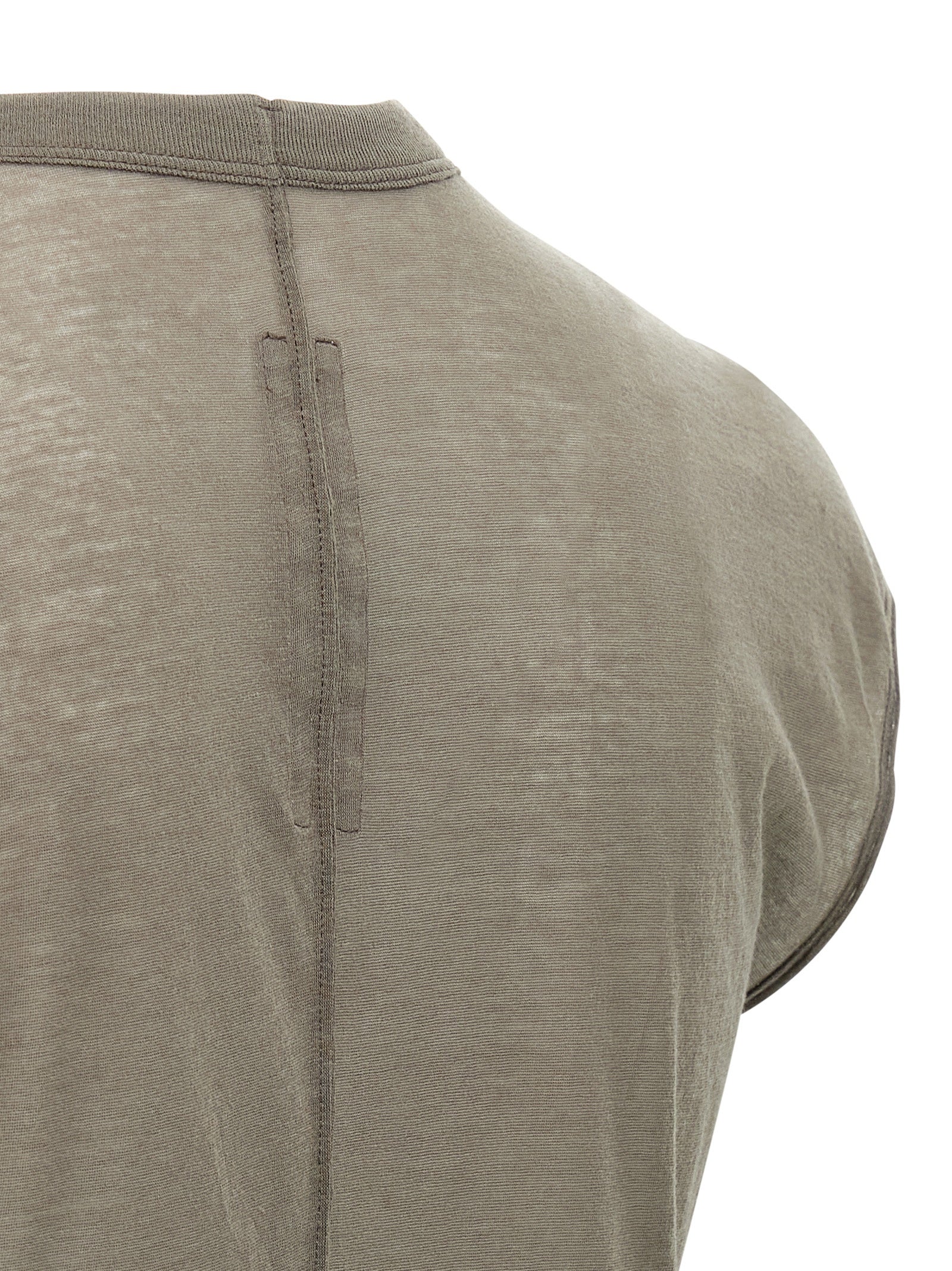 Rick Owens Gray Cotton Men's T-Shirt