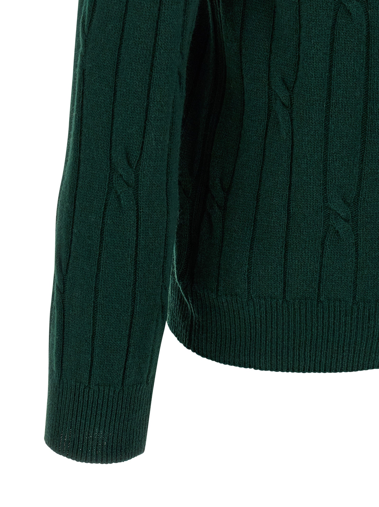 ZANONE Bicolor Virgin Wool Polo Men's Shirt