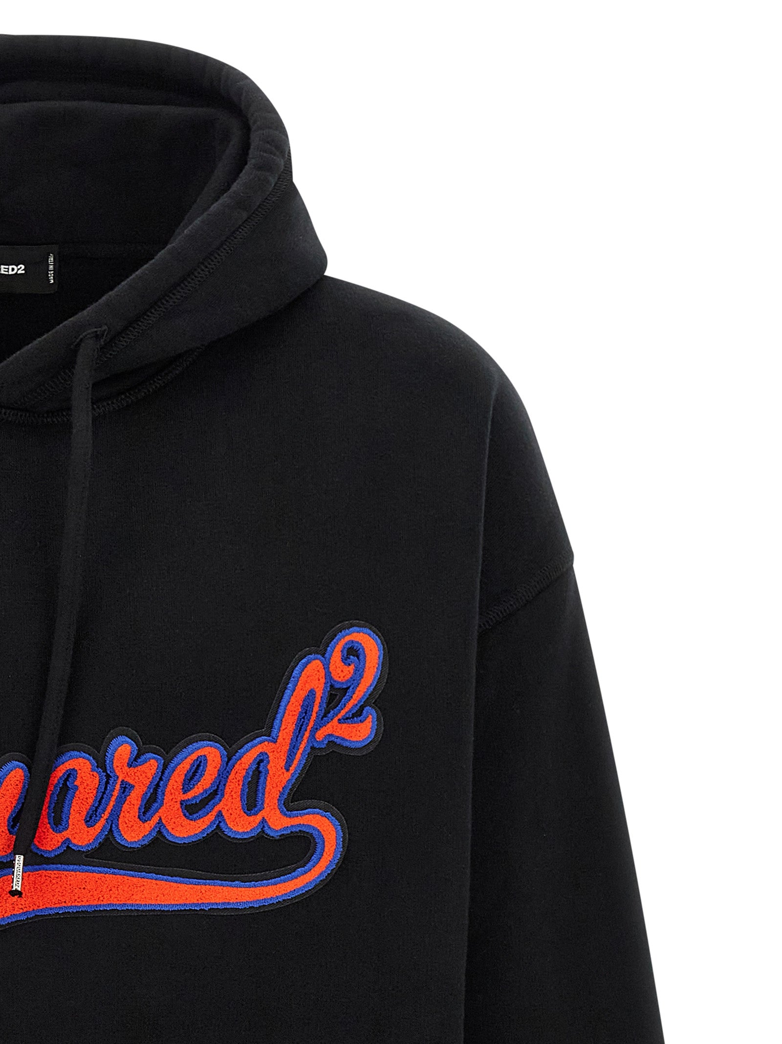 Dsquared² Black Cotton Men's Sweatshirt