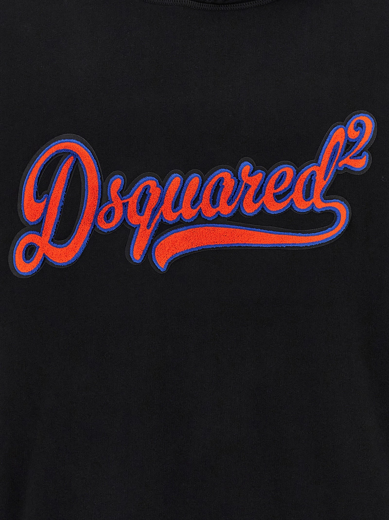 Dsquared² Black Cotton Men's Sweatshirt