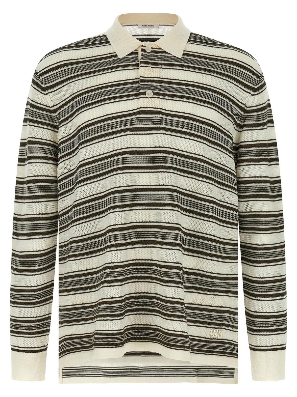 WALES BONNER Multicolor Wool Polo Men's Shirt