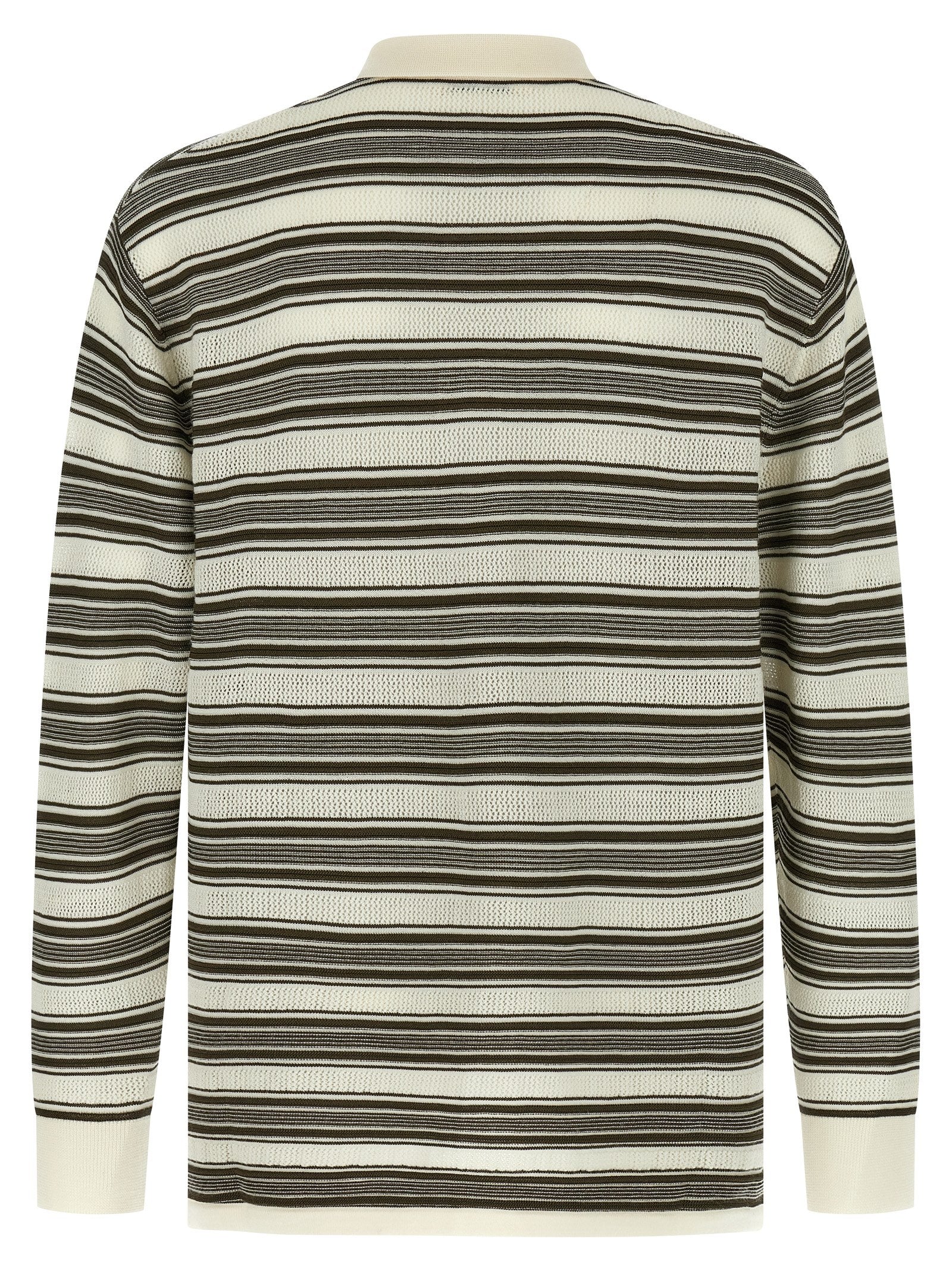 WALES BONNER Multicolor Wool Polo Men's Shirt