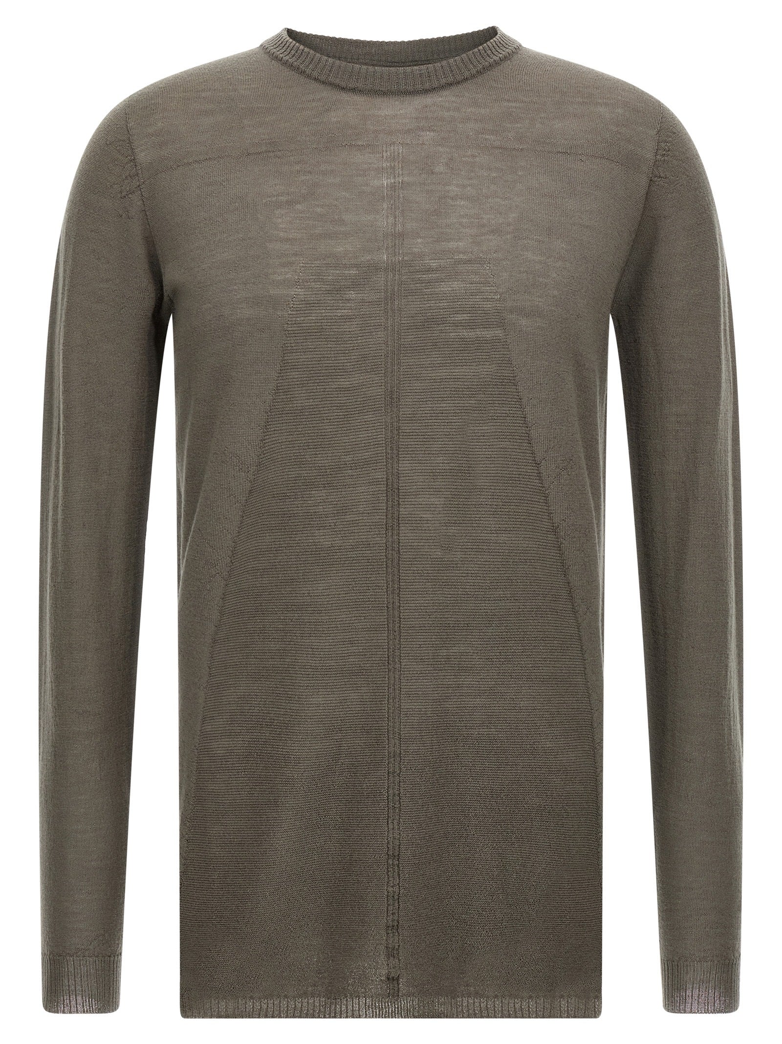 Rick Owens Gray Wool Men's Cardigan