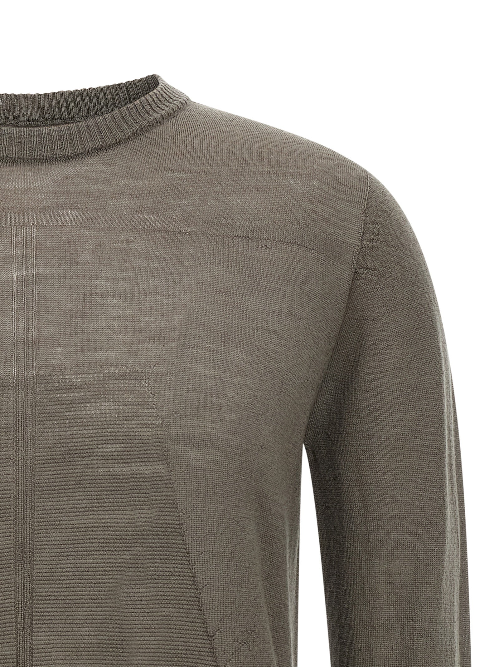 Rick Owens Gray Wool Men's Cardigan
