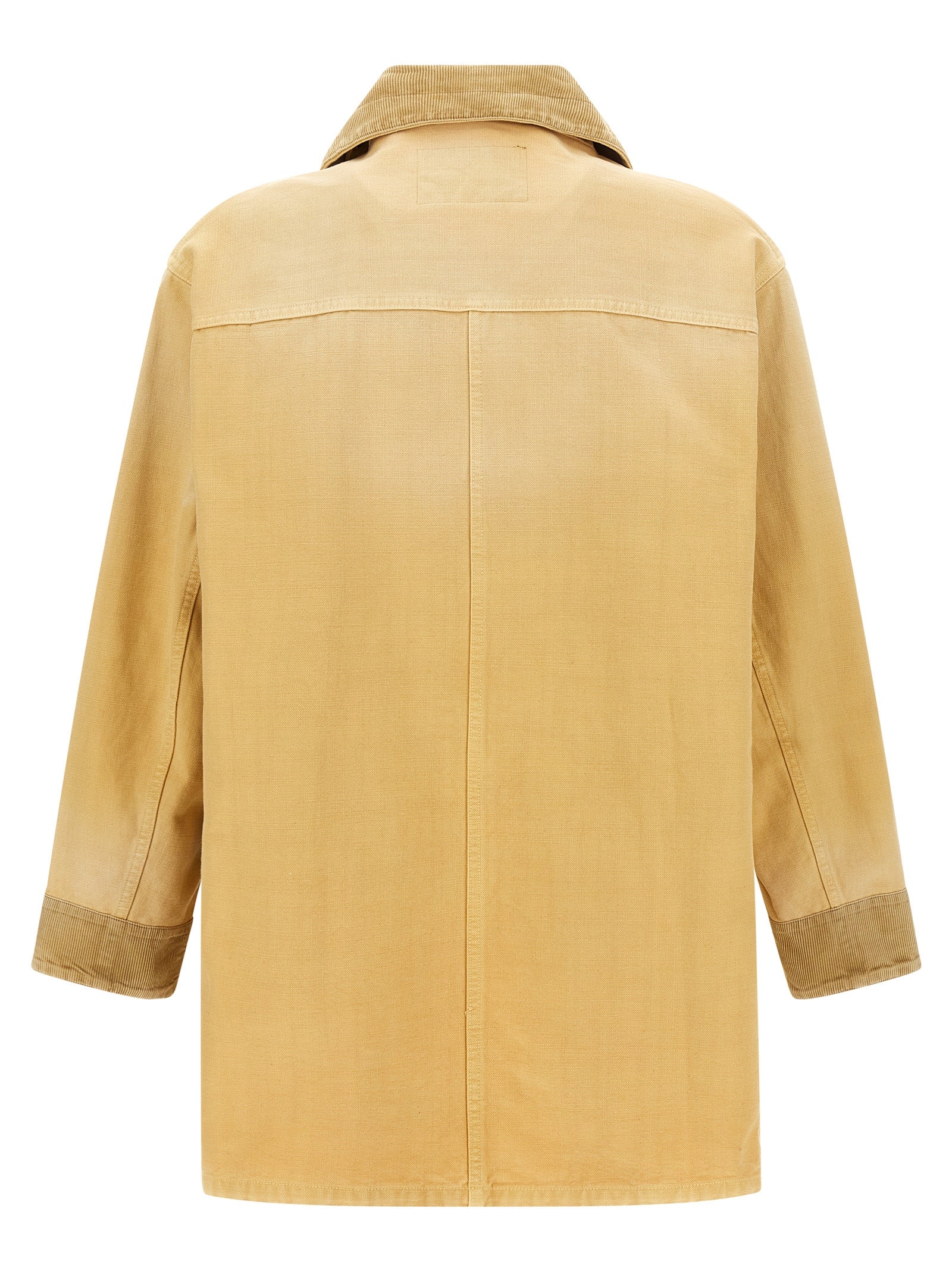 WALES BONNER Beige Cotton Men's Coat