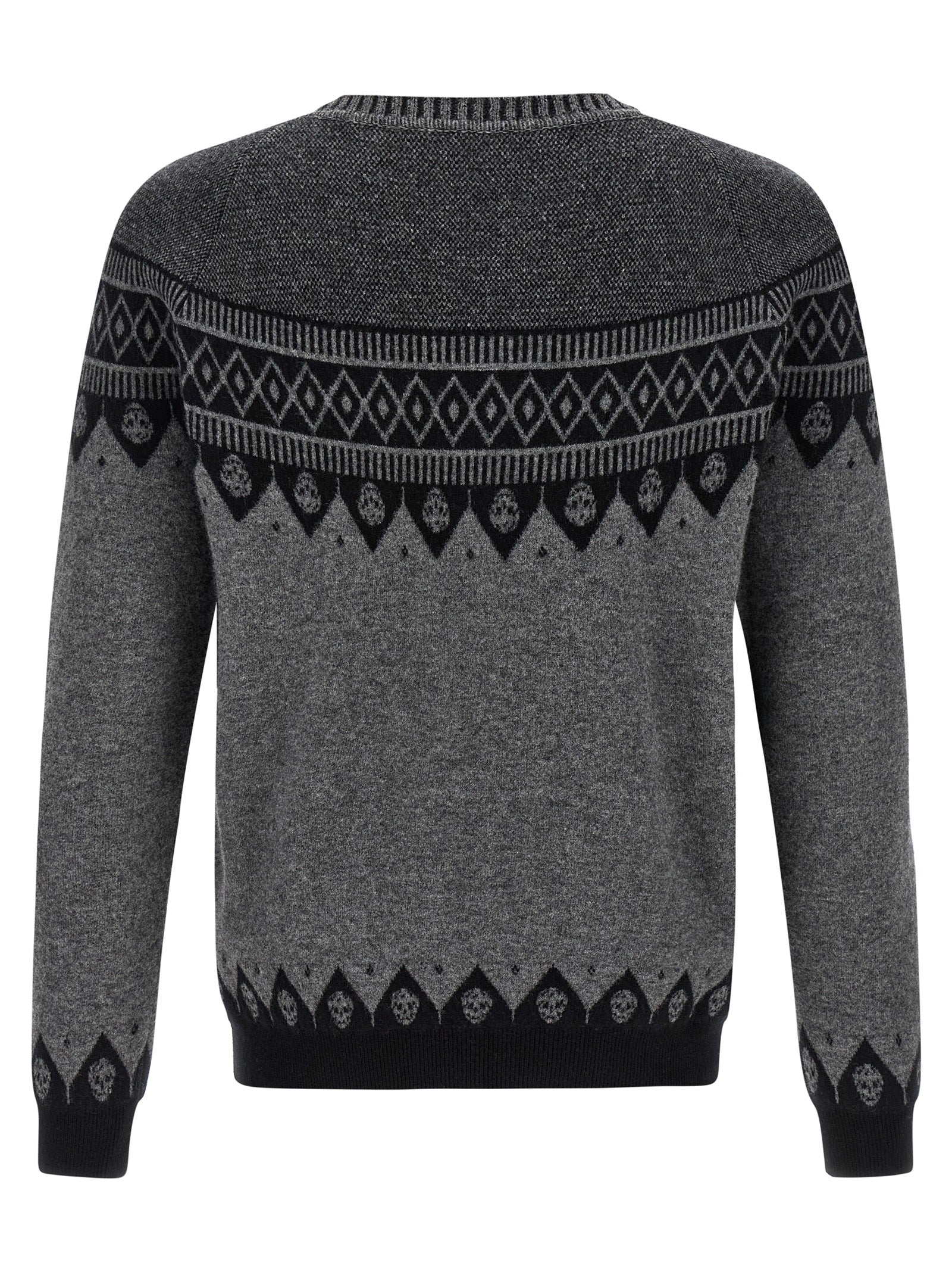 Alexander McQueen Gray Wool Men's Cardigan