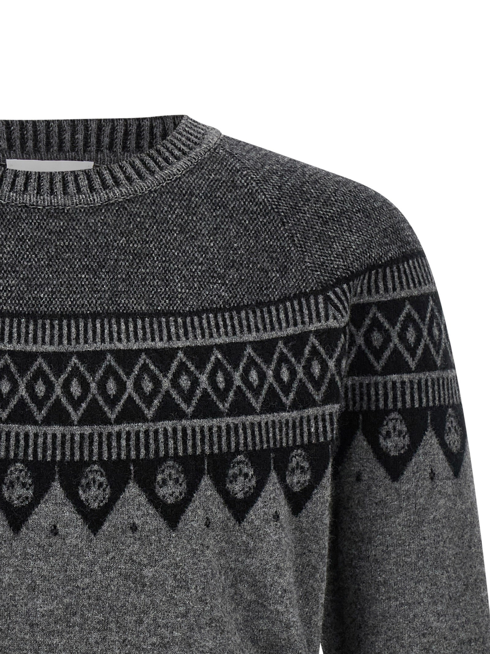 Alexander McQueen Gray Wool Men's Cardigan
