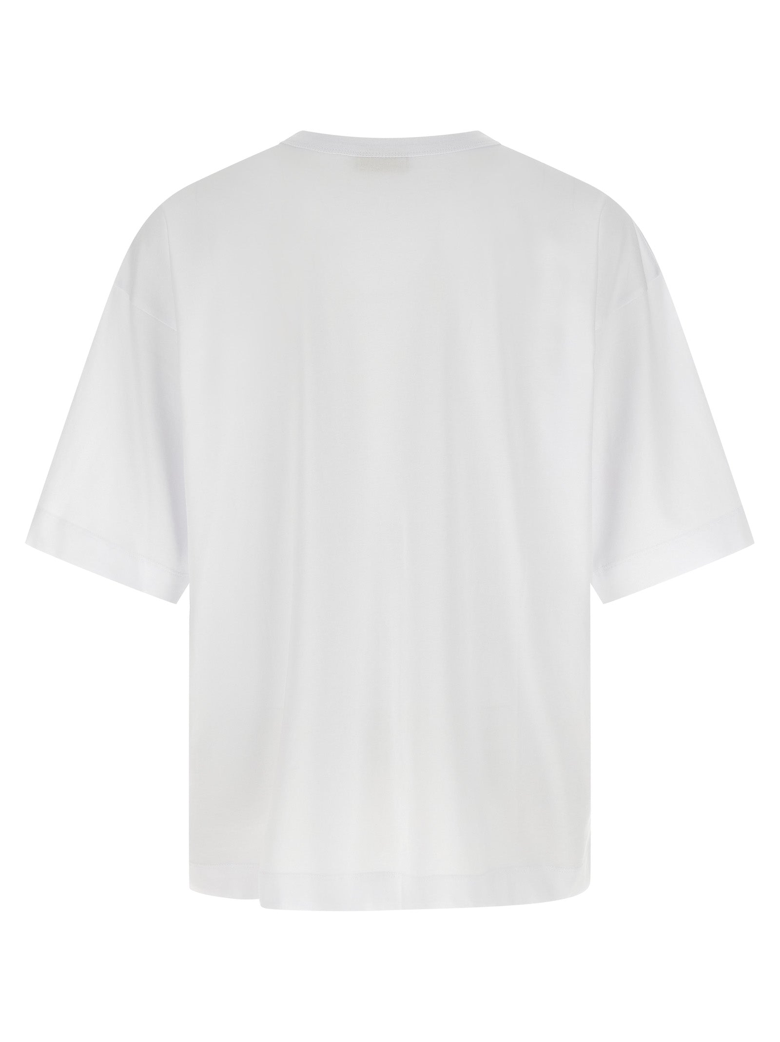 Dries Van Noten White Cotton Men's T-Shirt